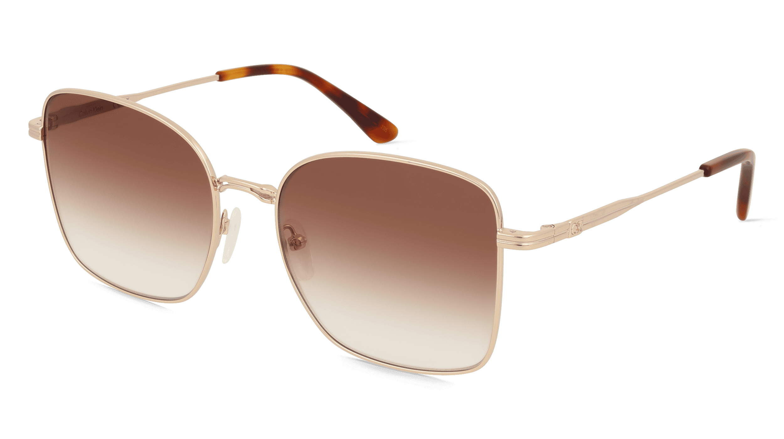 Calvin Klein CK23100S Unisex Zonnebril, goud