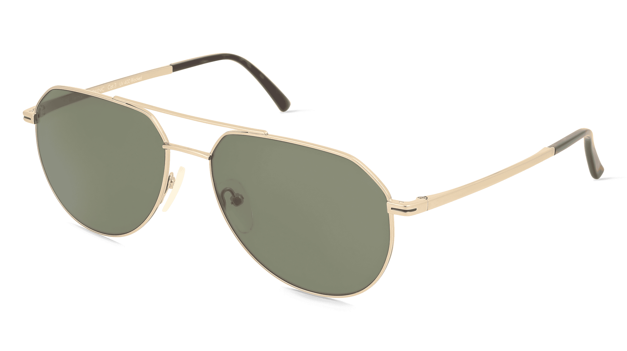 Fielmann MC 570 SUN CL DOMINIC Unisex Zonnebril, Goud glanzend