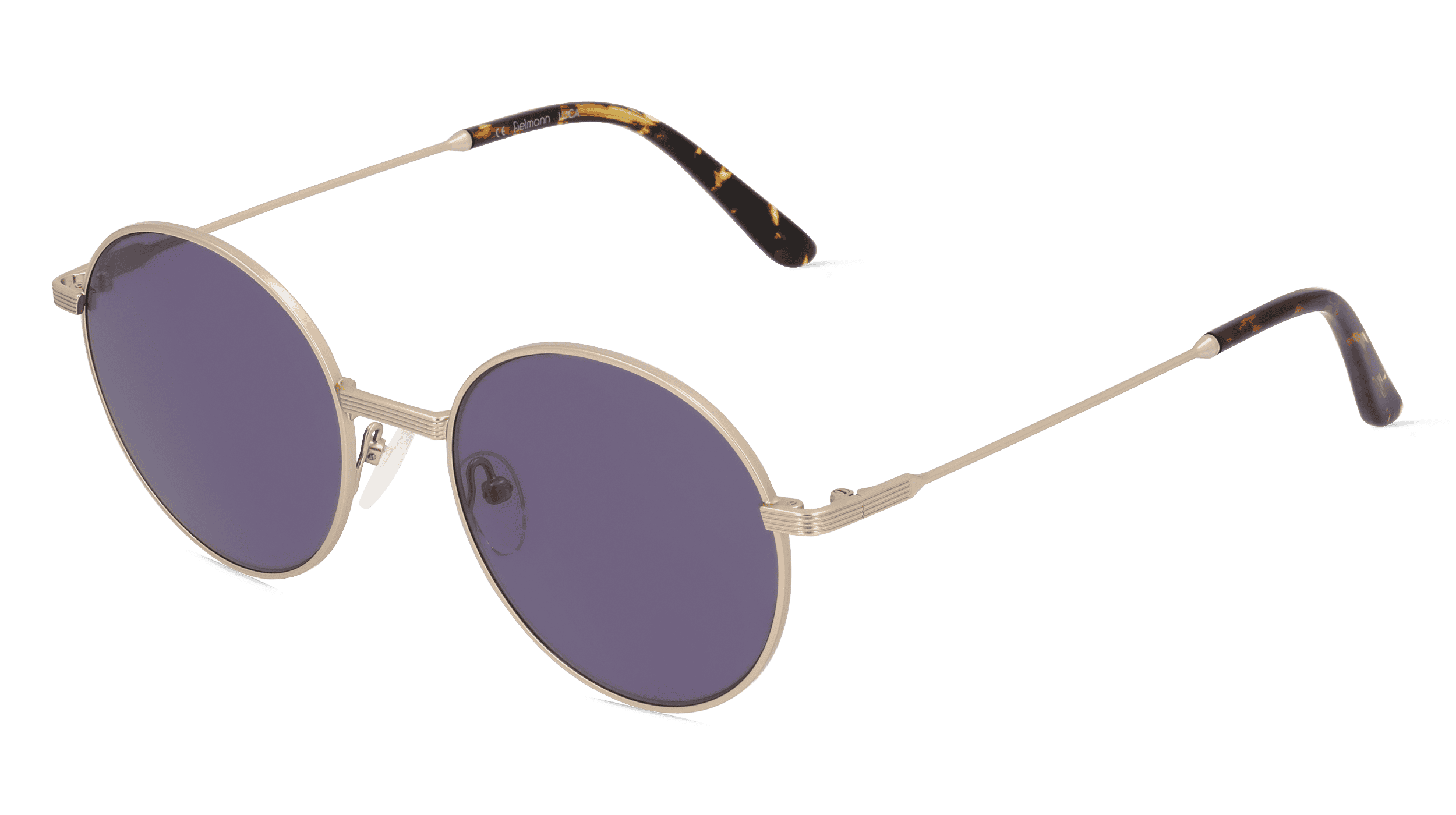 LUCA SUN Unisex Zonnebril, goud mat