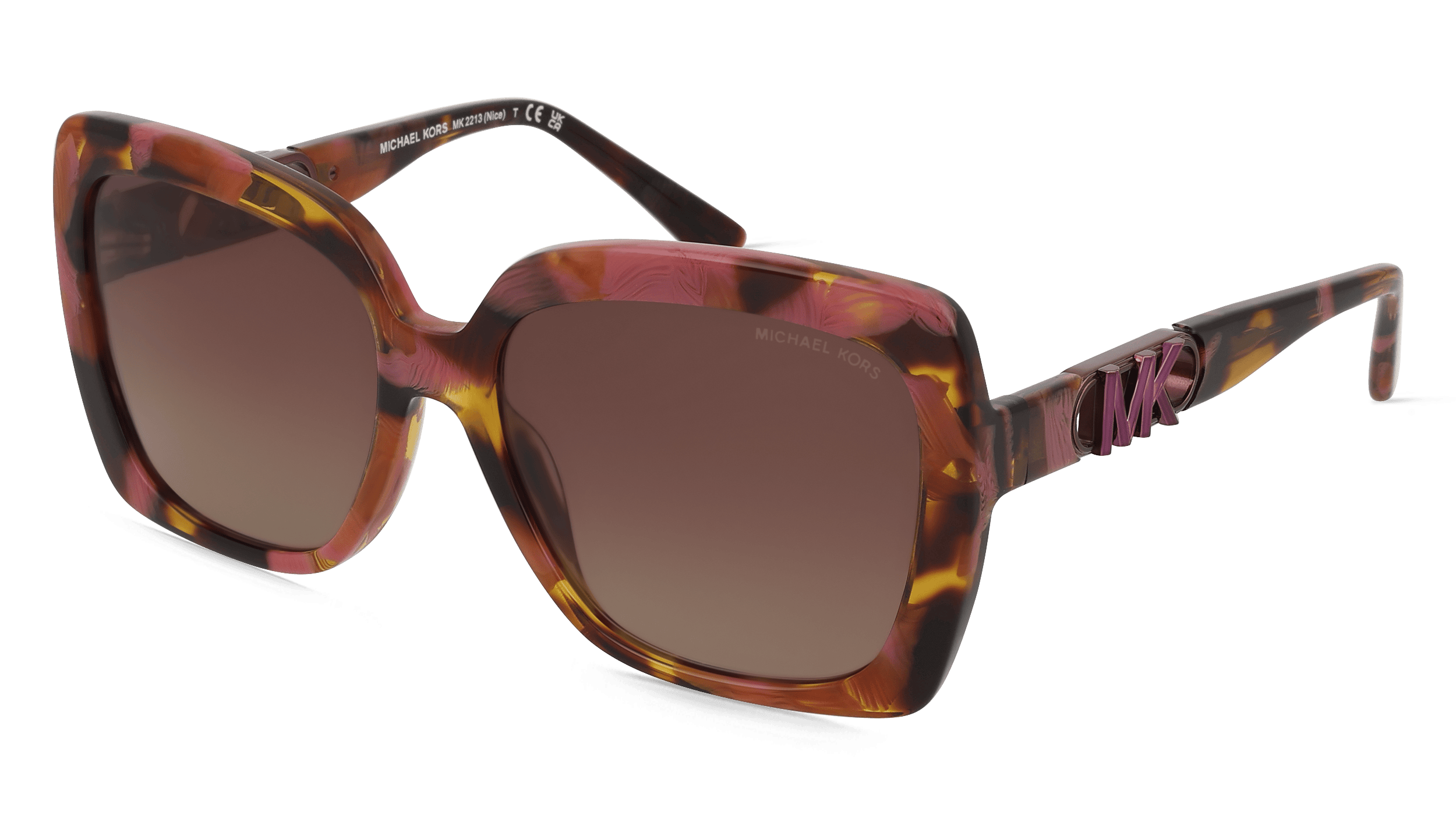 Michael Kors 0MK2213 NICE Vrouwen Zonnebril, Lila groen