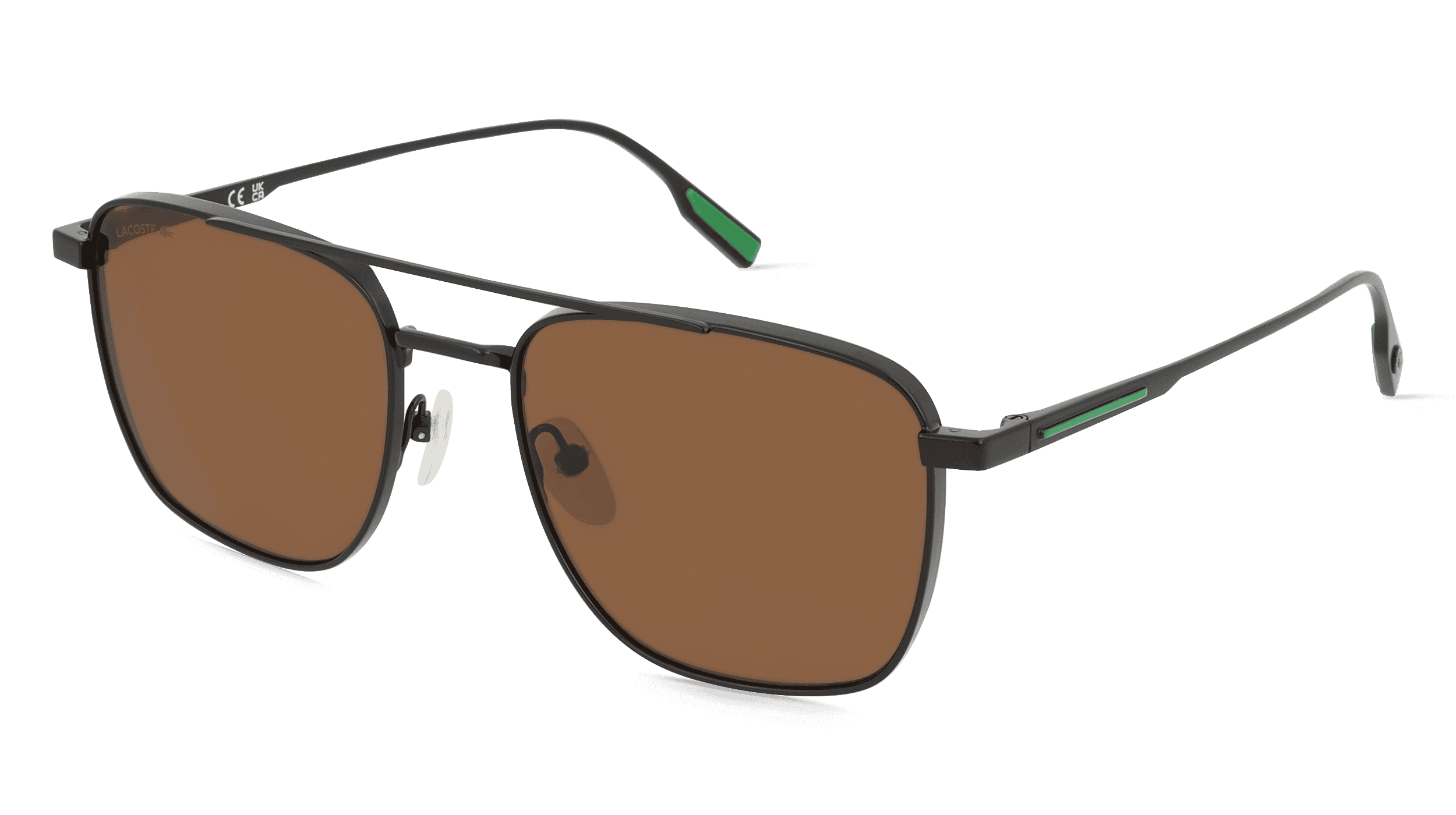 Lacoste L261S Unisex Zonnebril, zwart
