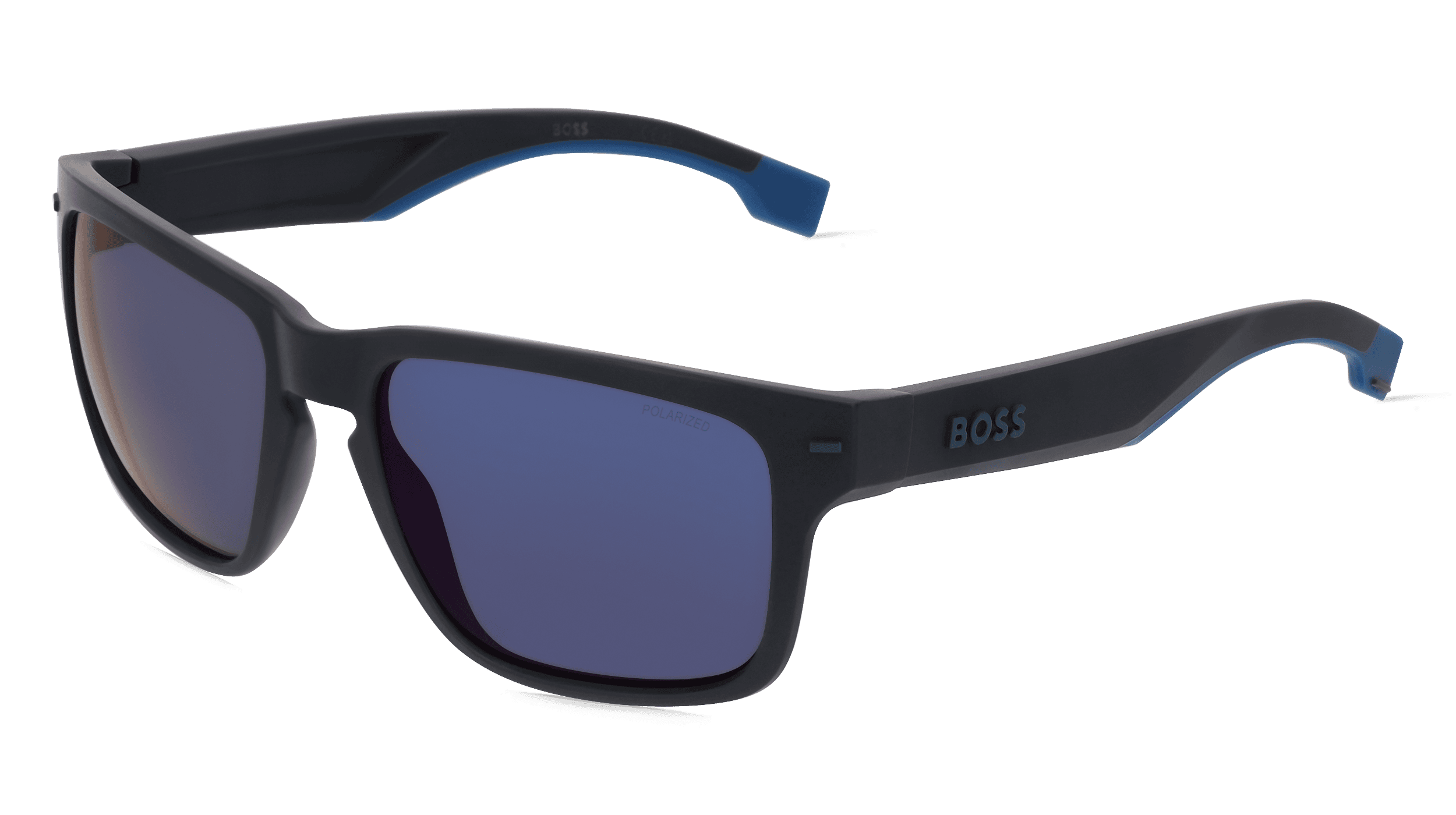Boss 1497/S Mannen Zonnebril, Grijs mat