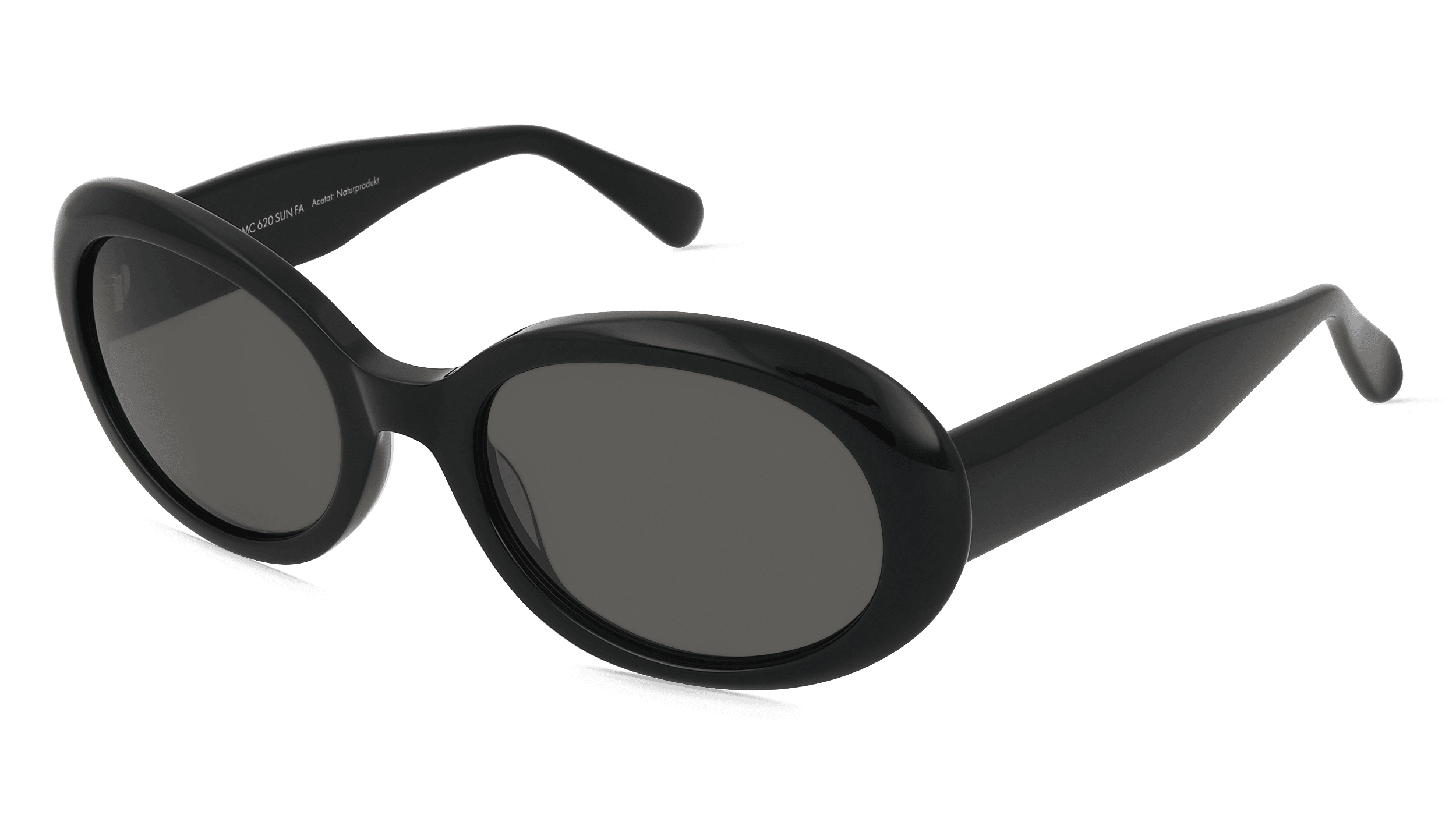 Fielmann MC 620 SUN FA IVY Vrouwen Zonnebril, Zwart glanzend