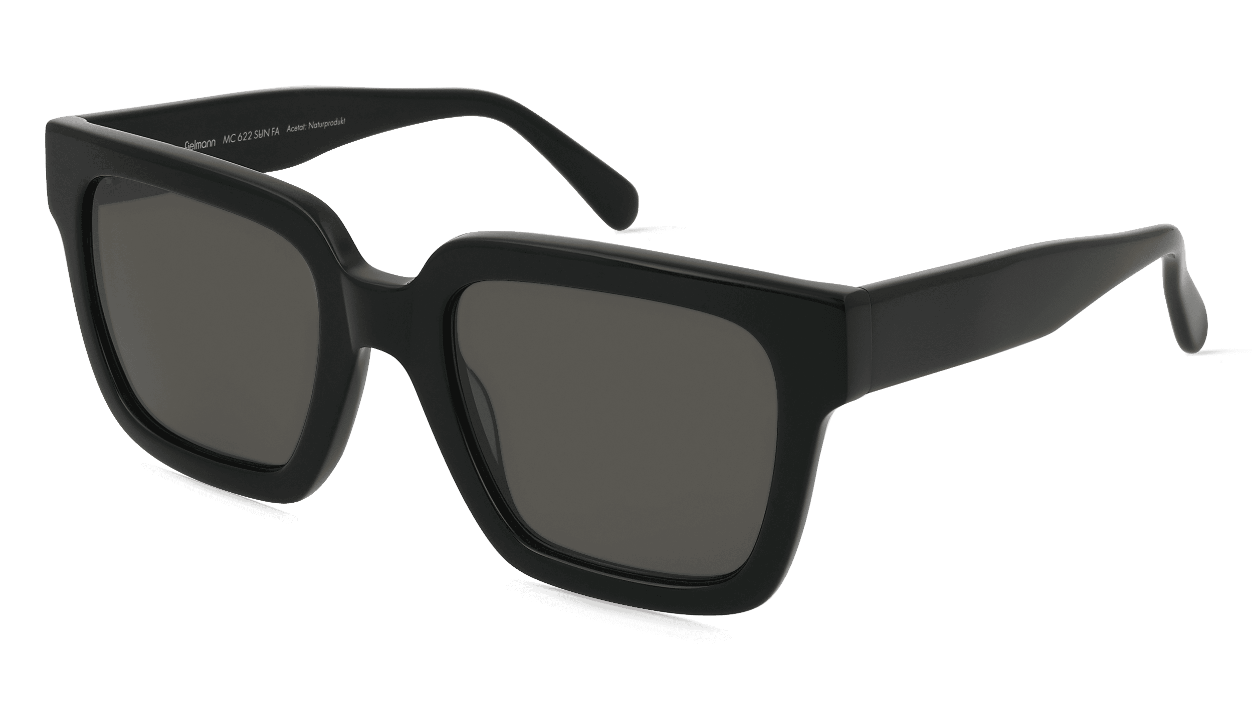 Fielmann MC 622 SUN FA JOY Vrouwen Zonnebril, Zwart glanzend