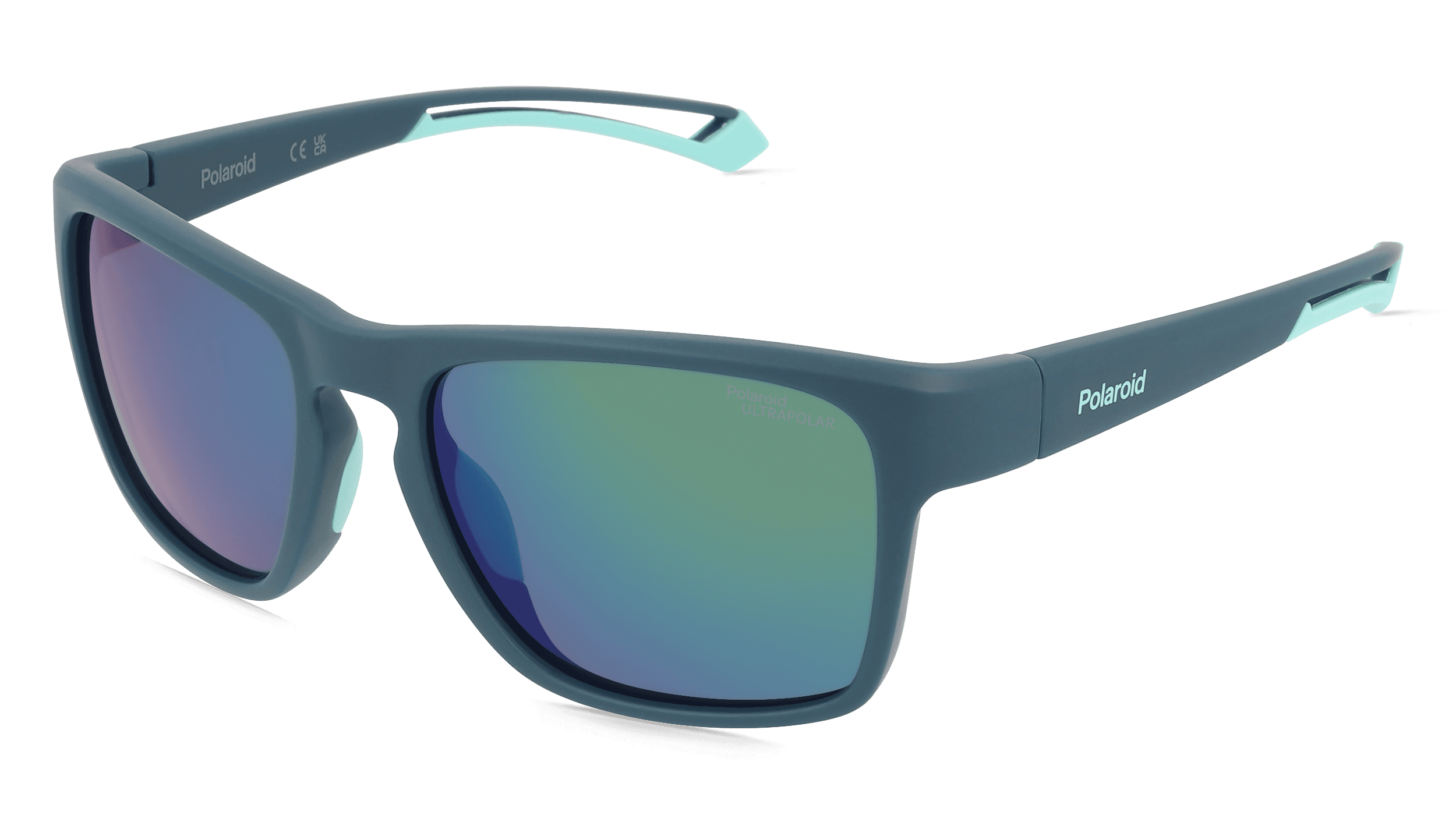 Polaroid PLD 7052/S Mannen Zonnebril, grijs blauw