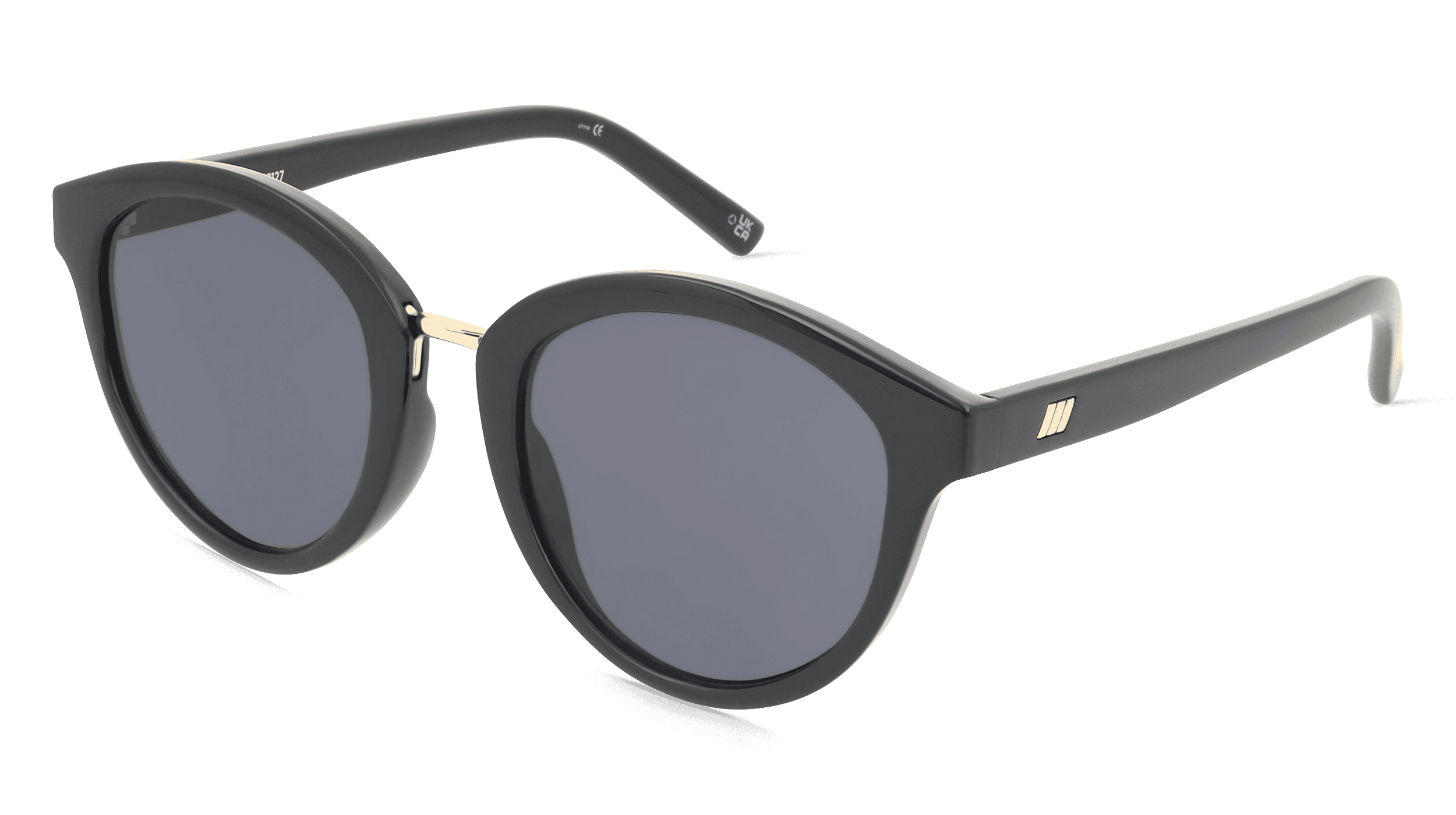 Le Specs INFLUX Vrouwen Zonnebril, zwart