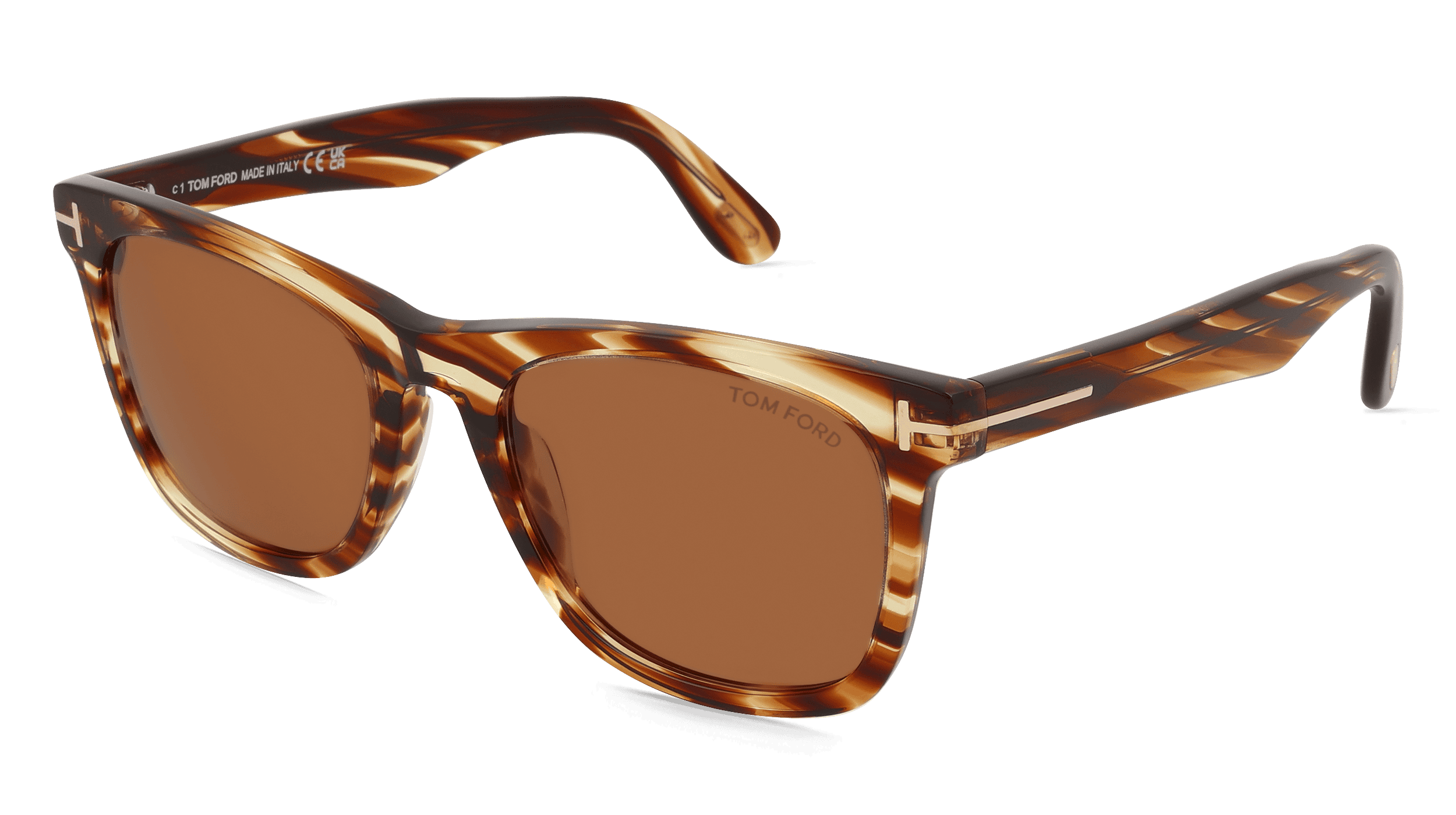 Tom Ford FT1099 Unisex Zonnebril, Havanna meerkleurig