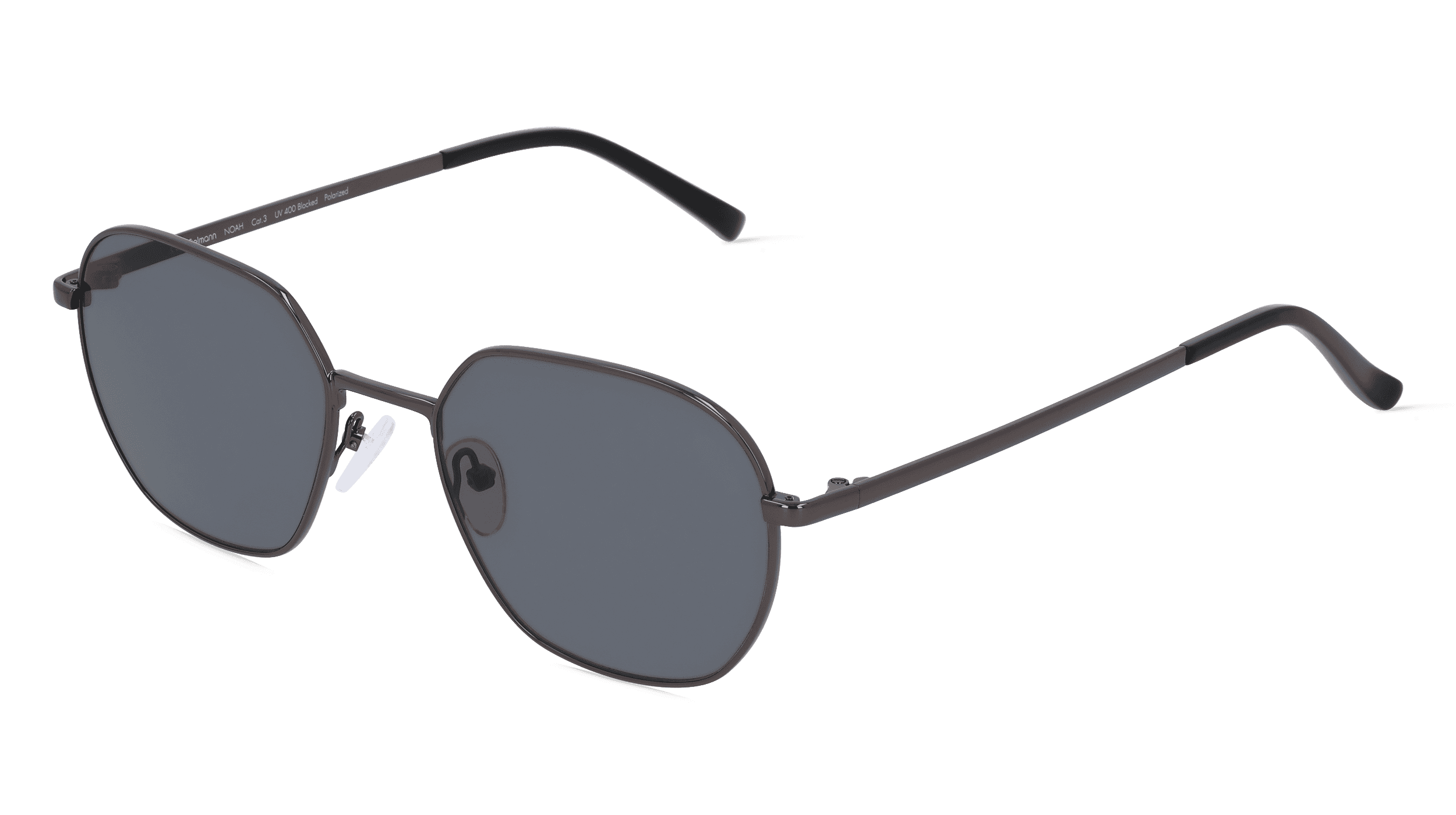 NOAH SUN Unisex Zonnebril, Gun donker
