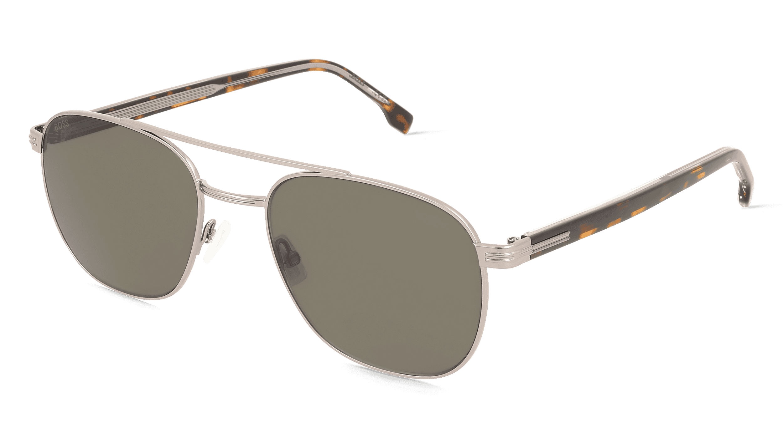 Boss 1723/S Mannen Zonnebril, Ruthenium havanna