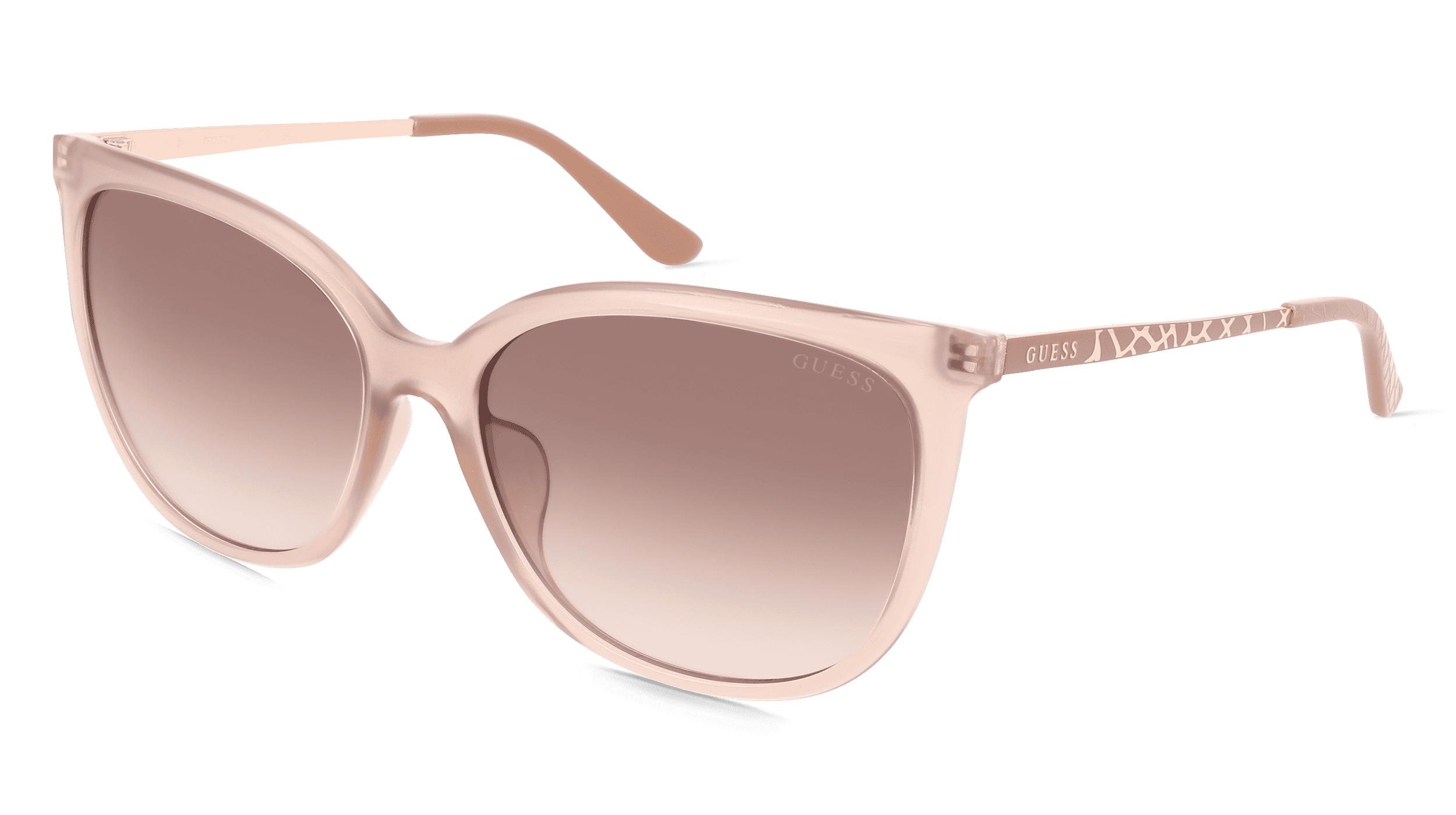 Guess GU00150-H Unisex Zonnebril, Beige glanzend