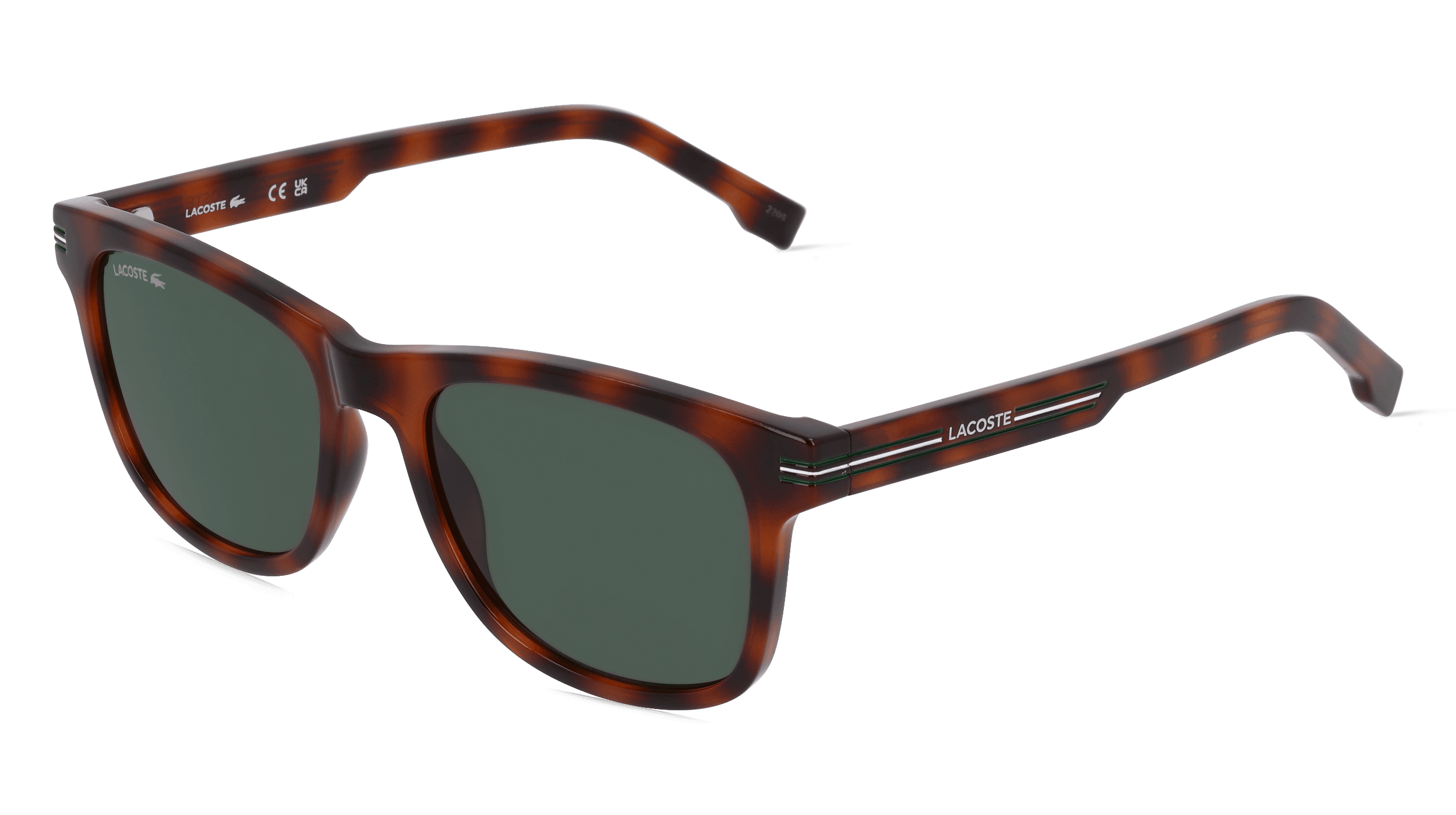 Lacoste L995S Unisex Zonnebril, Havanna glanzend