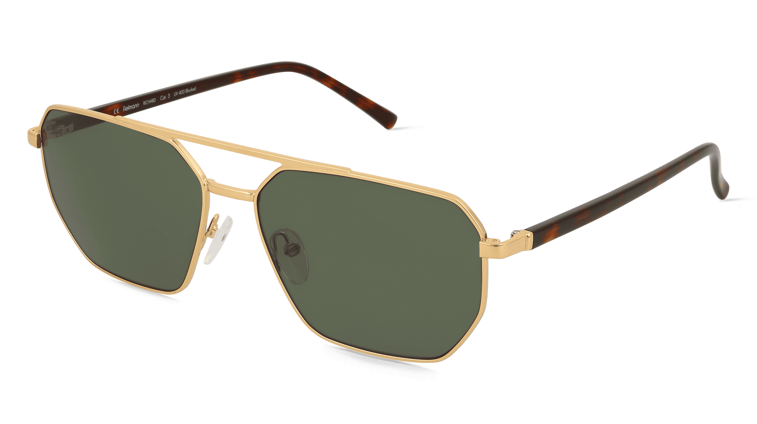 Fielmann BD 575 SUN CL RICHARD Mannen Zonnebril, goud havana