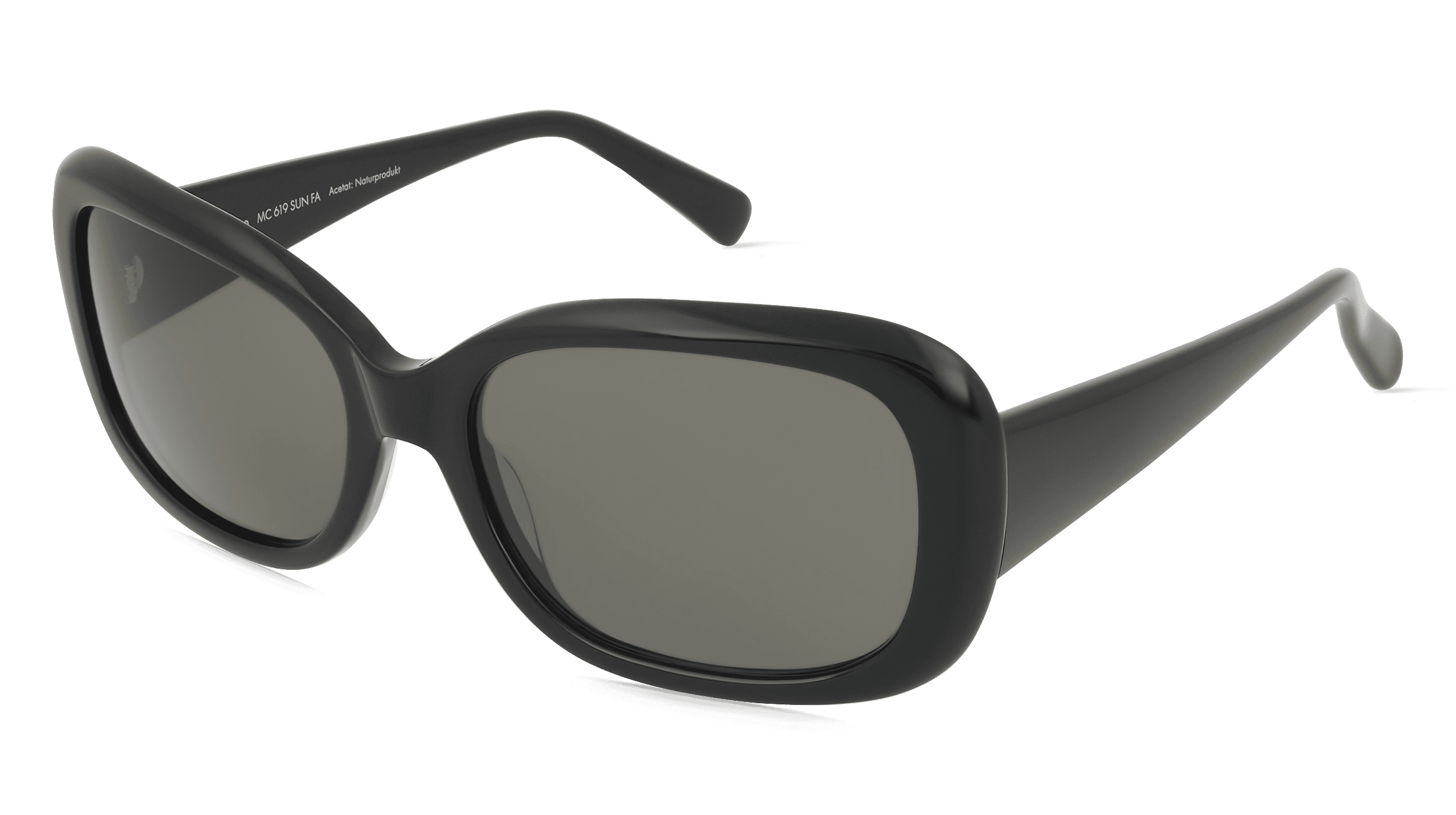 Fielmann MC 619 SUN FA PAM Vrouwen Zonnebril, zwart