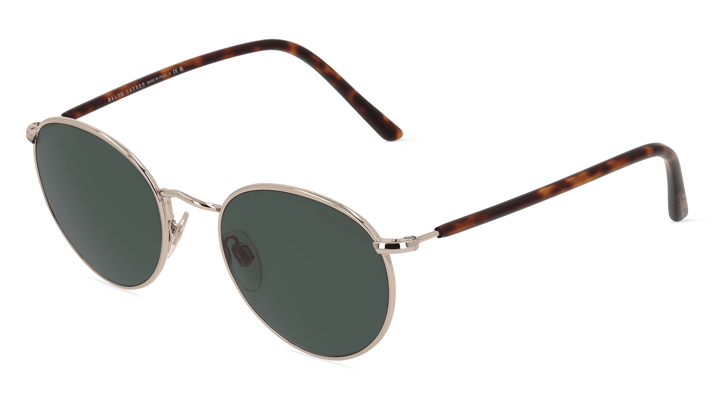 Polo by Ralph Lauren RL7076 Mannen Zonnebril, Goud glanzend