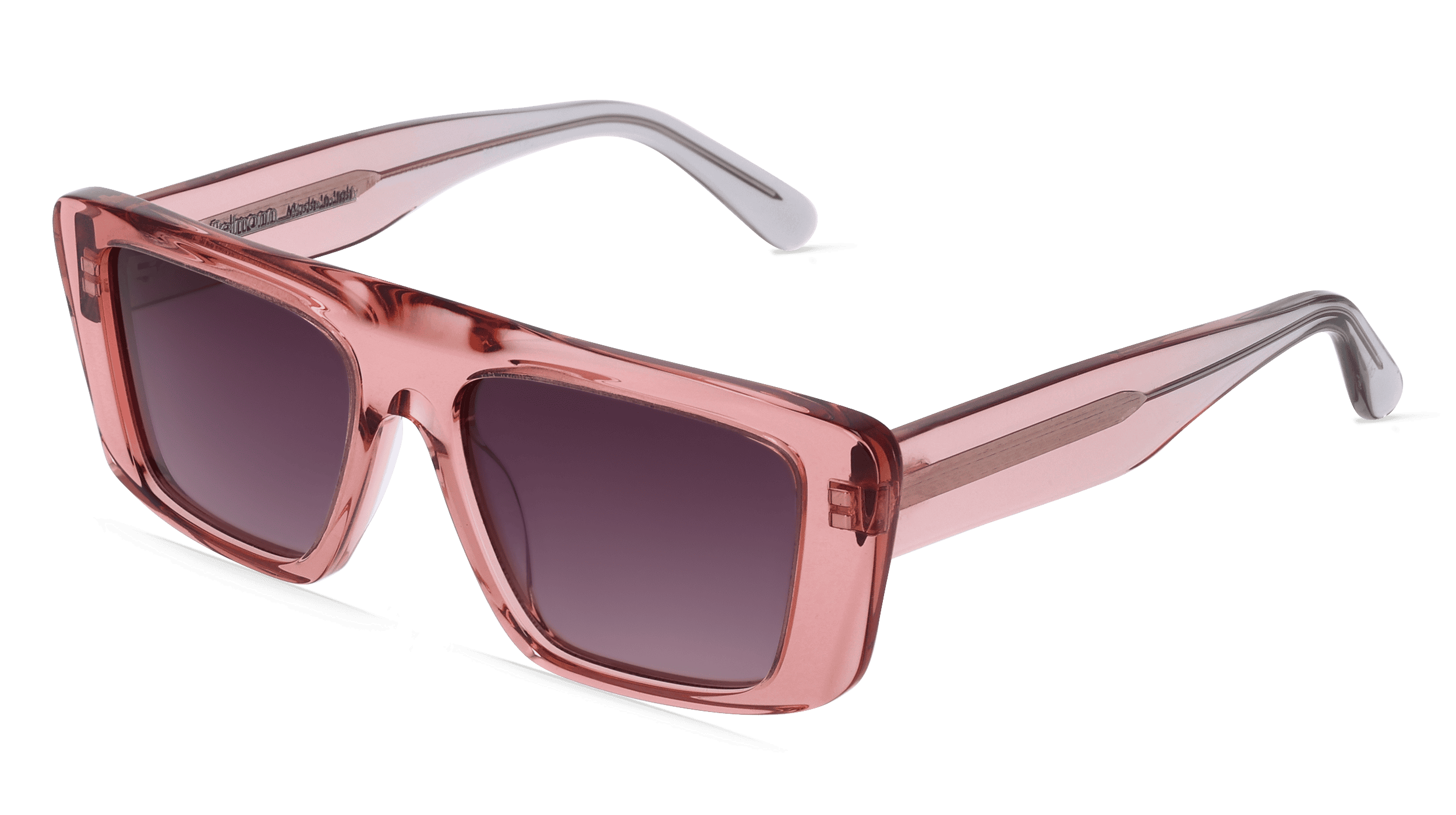 SUUS SUN Vrouwen Zonnebril, roze transparant
