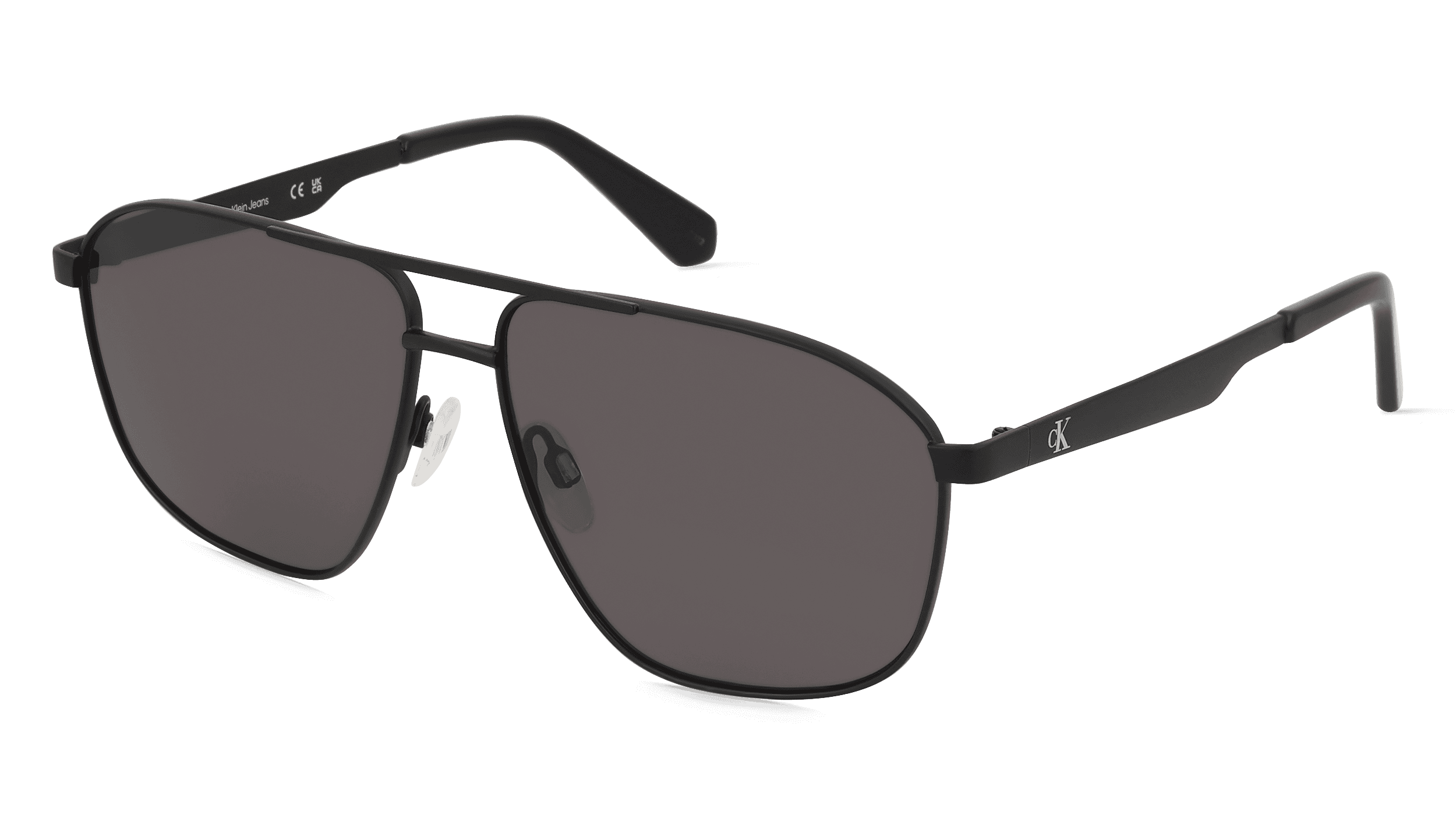 Calvin Klein CKJ24202S Unisex Zonnebril, zwart