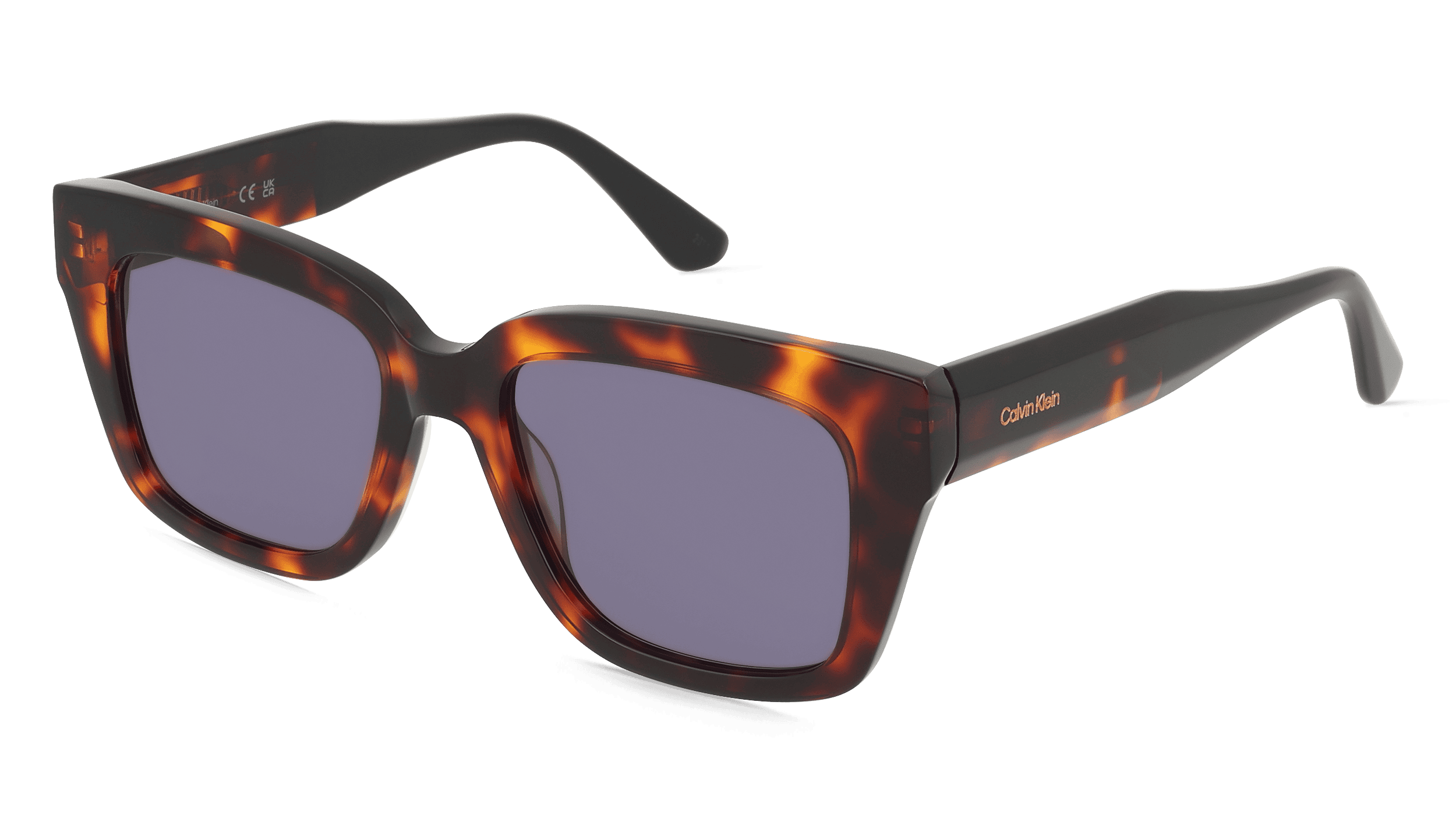 Calvin Klein CK23540S Unisex Zonnebril, havana
