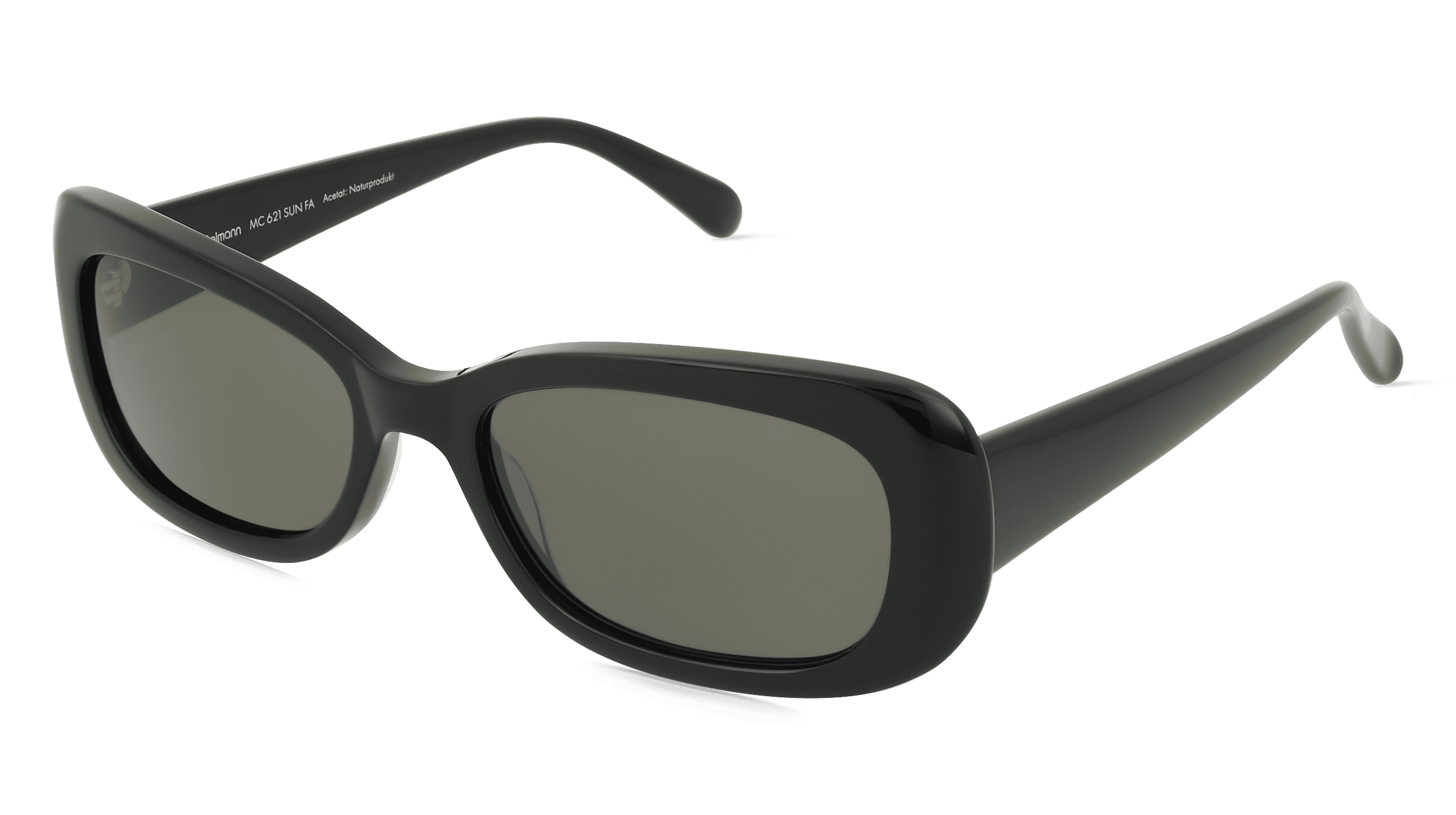 Fielmann MC 621 SUN FA LIZ Vrouwen Zonnebril, Zwart glanzend