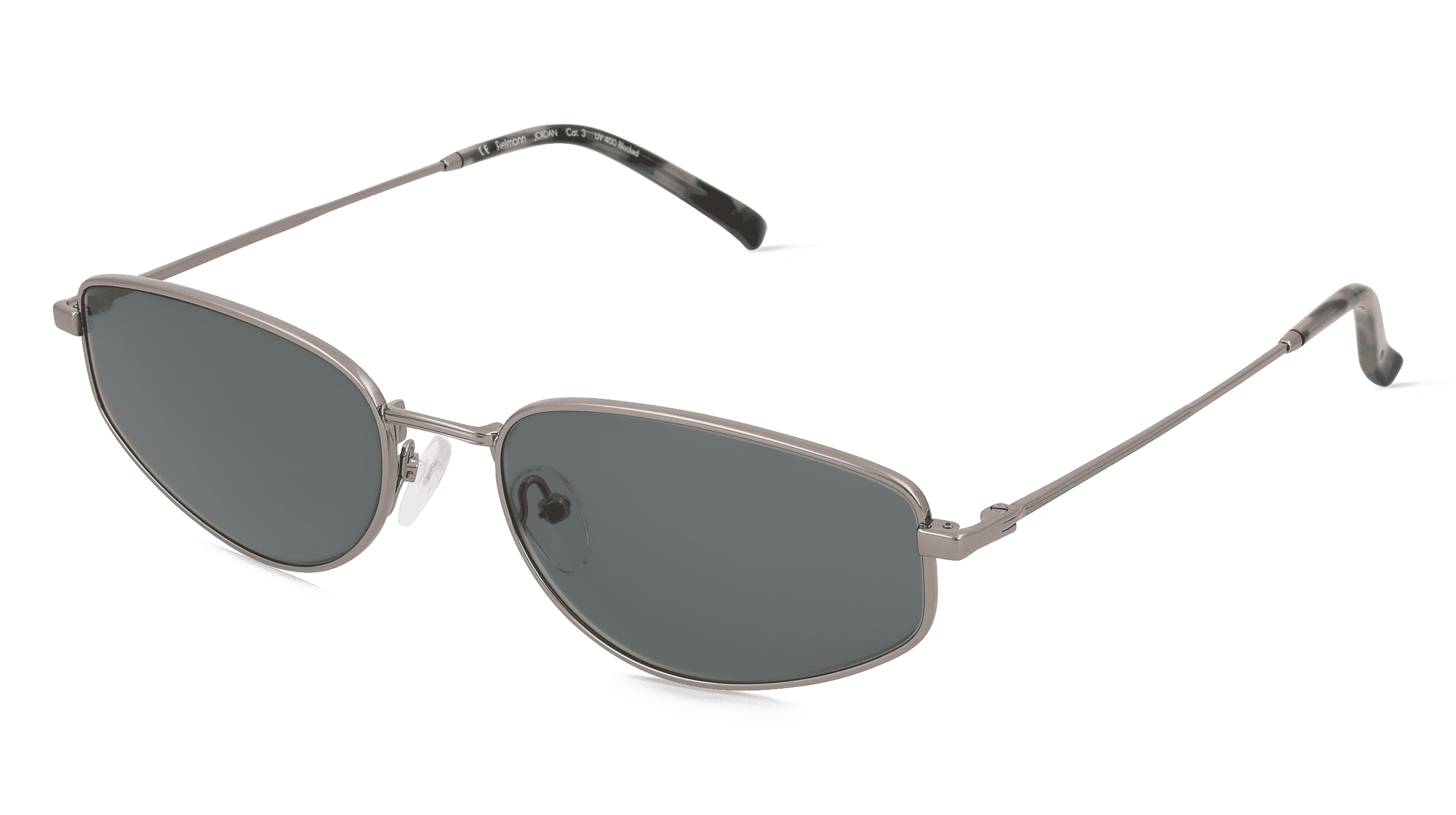 Fielmann BD 571 SUN FA JORDAN Vrouwen Zonnebril, Gun glanzend