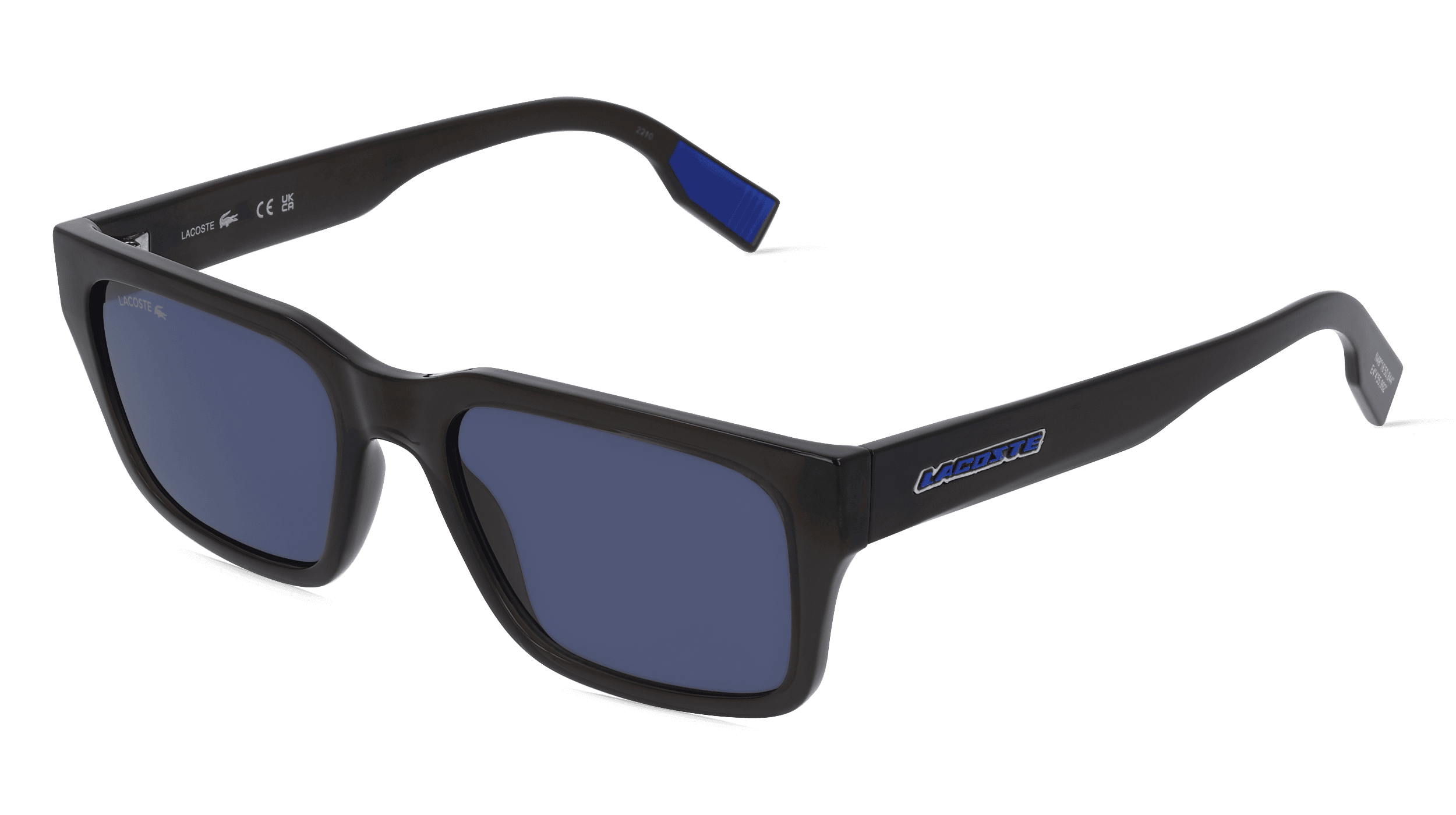 Lacoste L6004S Unisex Zonnebril, olive transparant