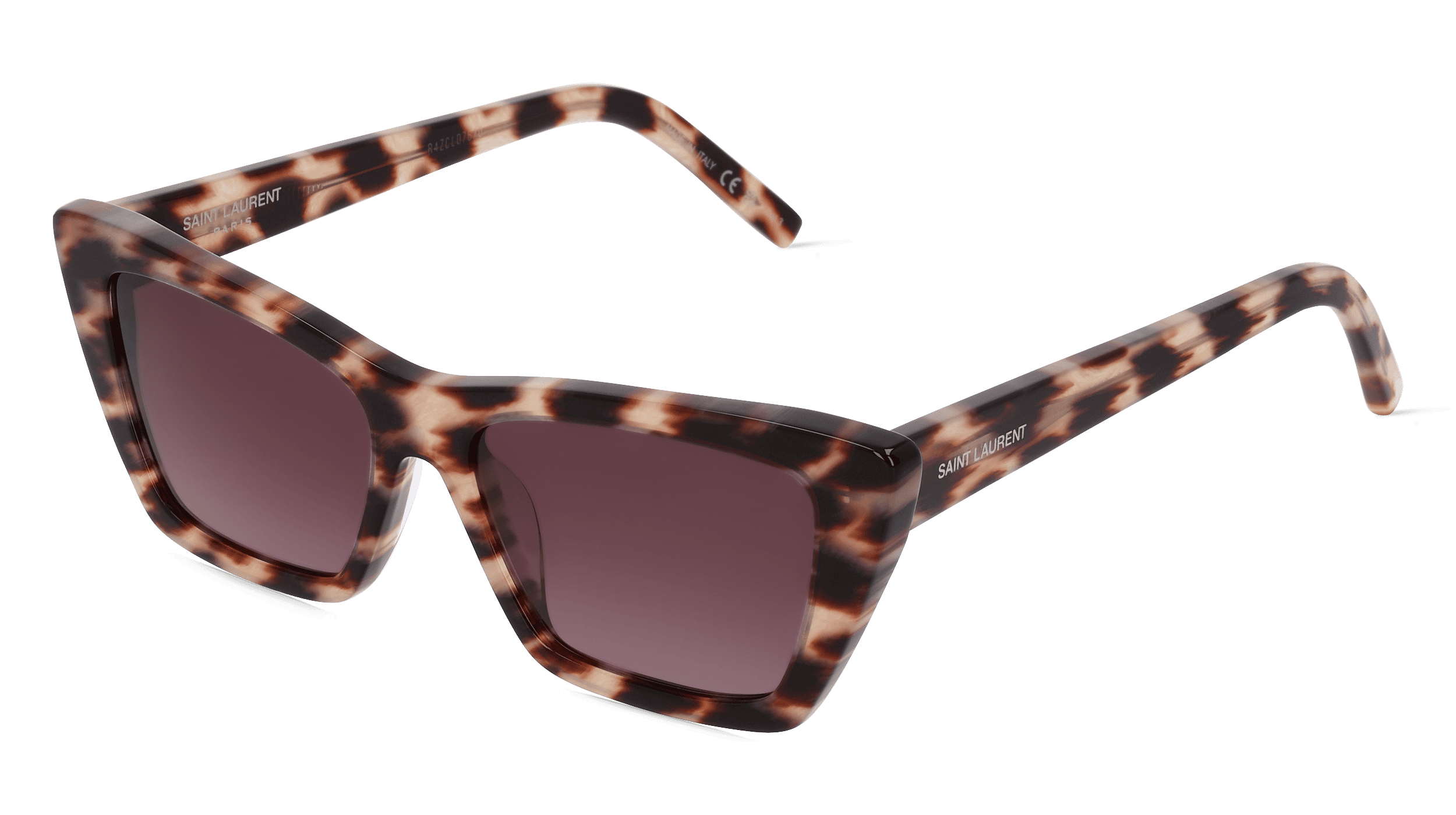 Saint Laurent SL 276 MICA Unisex Zonnebril, Havanna beige