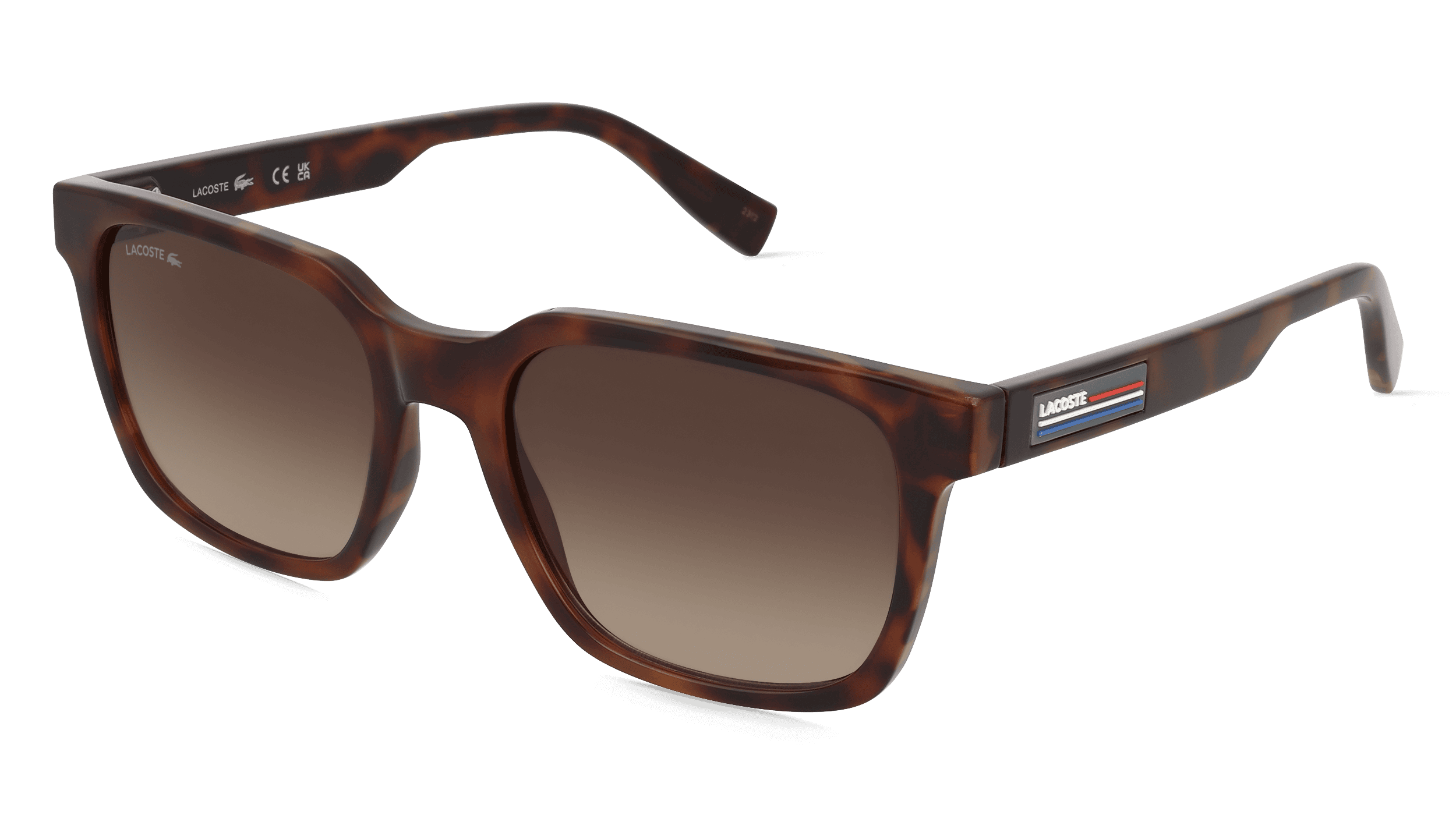 Lacoste L6028S Unisex Zonnebril, havana