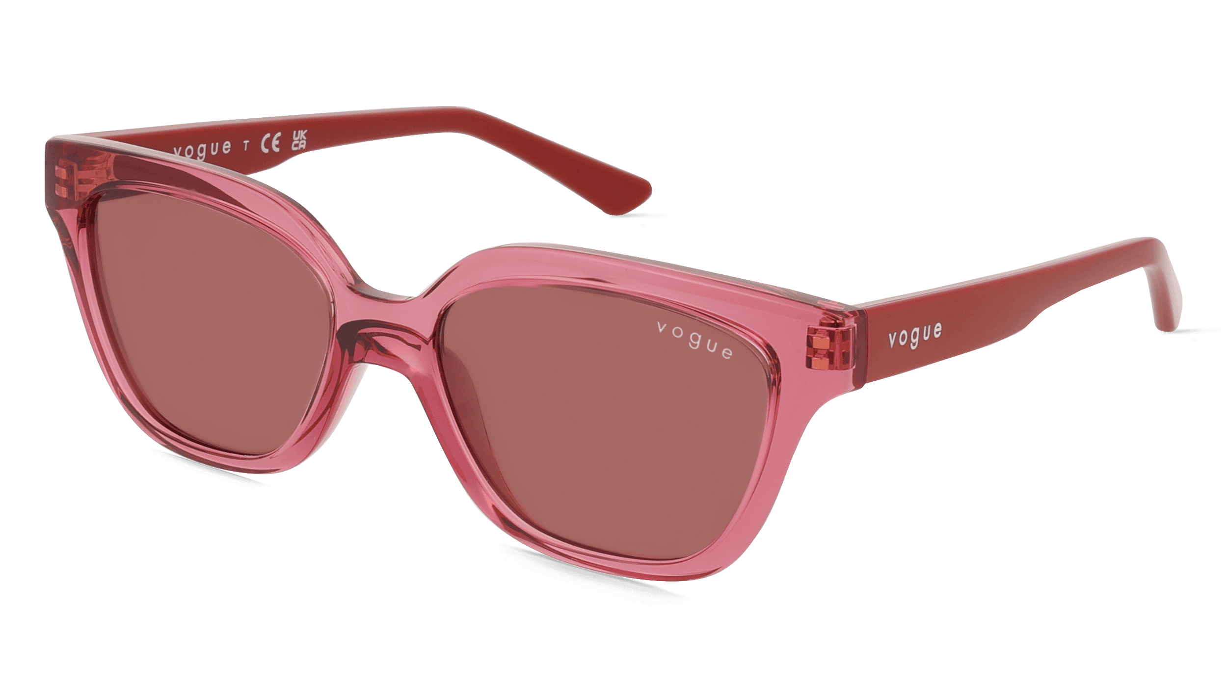 Vogue eyewear VJ2021 Vrouwen Zonnebril, Violet transparant
