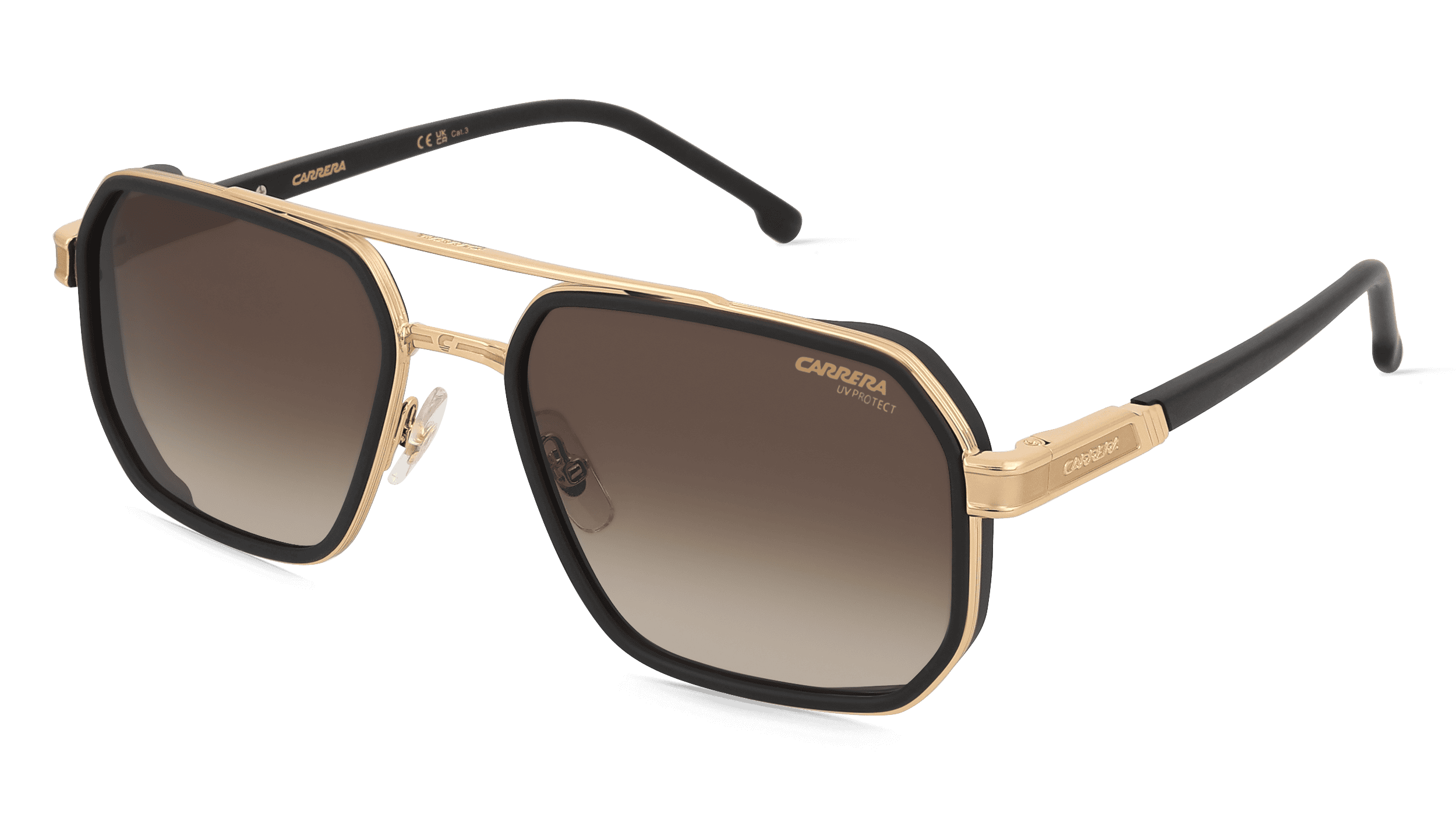 Carrera 1069/S Mannen Zonnebril, zwart goud