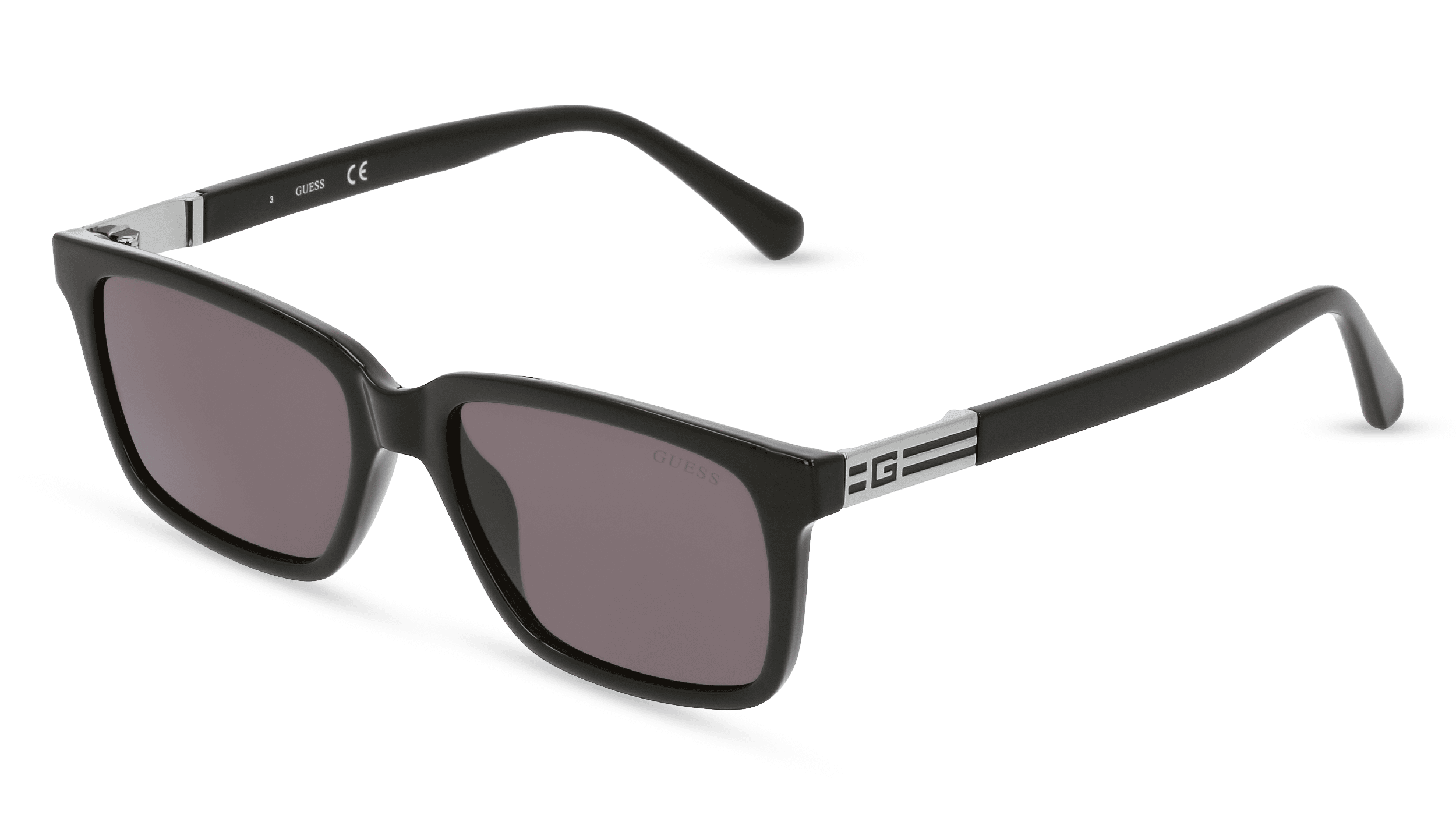 GUESS GU00041 Unisex Zonnebril, zwart