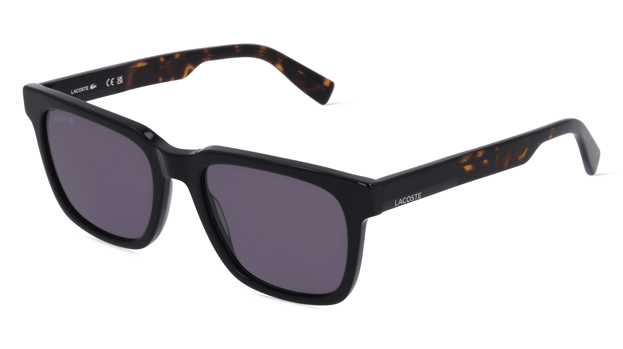 Lacoste L996S Unisex Zonnebril, Zwart glanzend