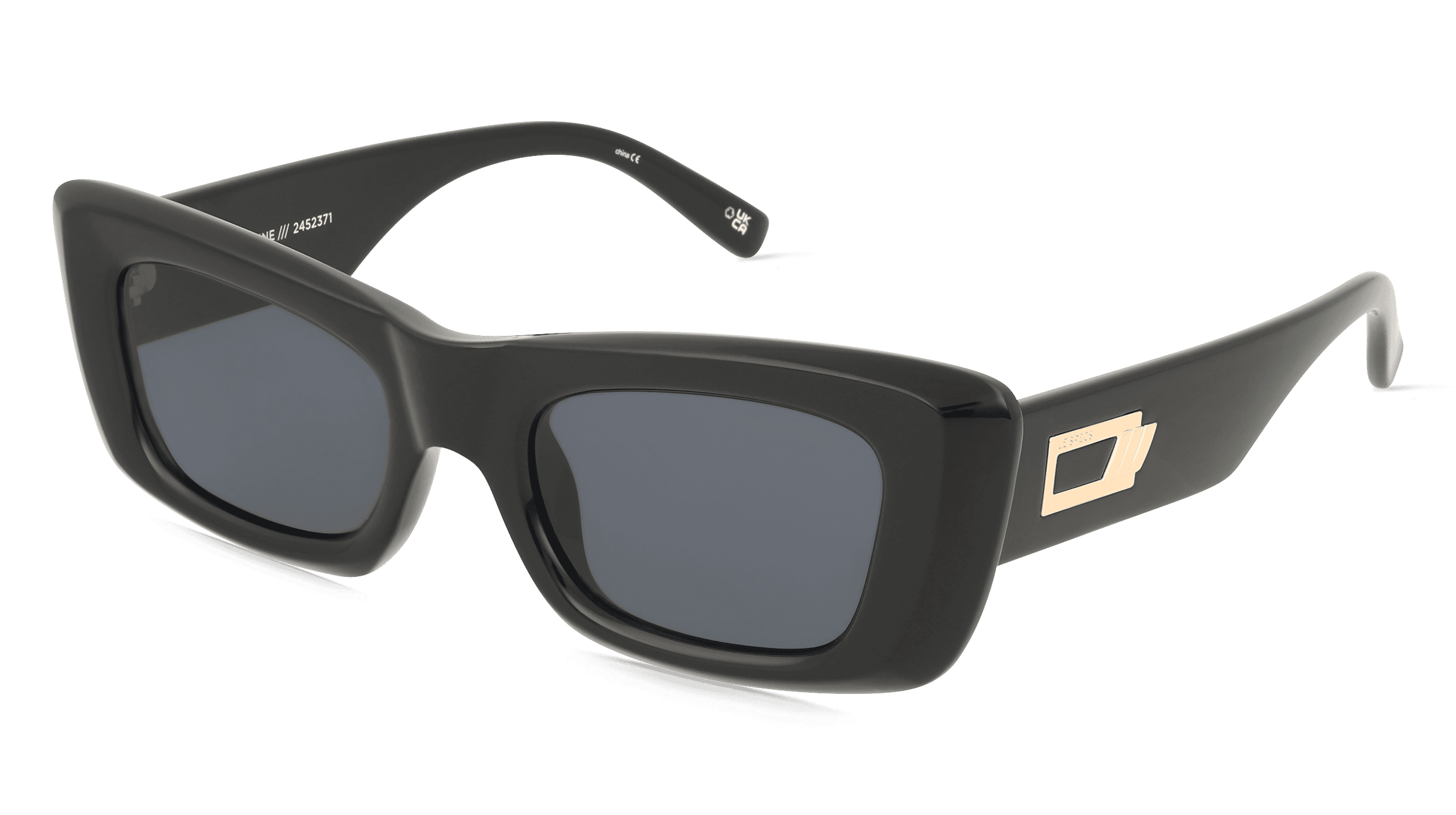Le Specs DOPAMINE Unisex Zonnebril, zwart