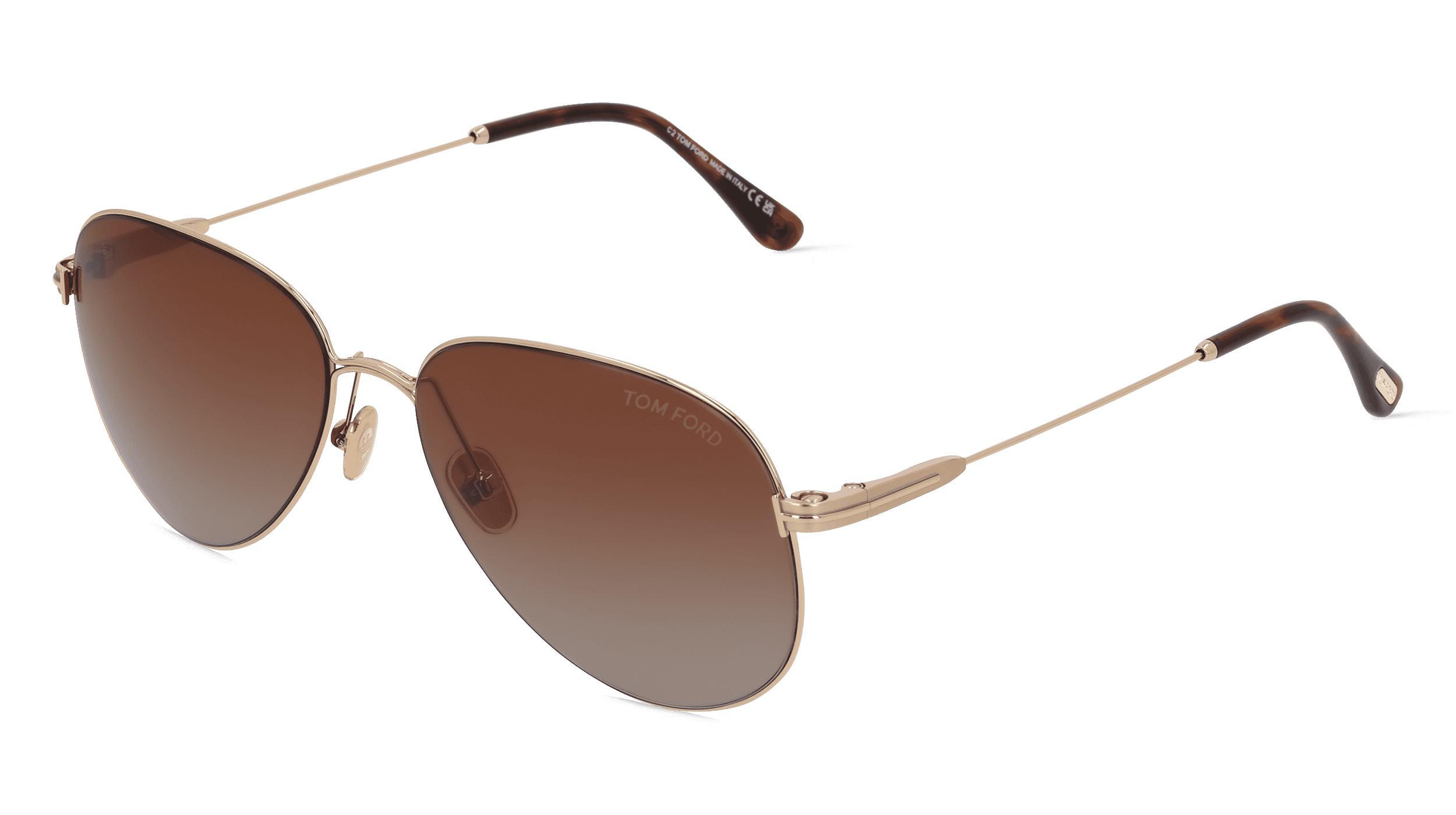Tom Ford FT0993 PORSCHA Unisex Zonnebril, goud