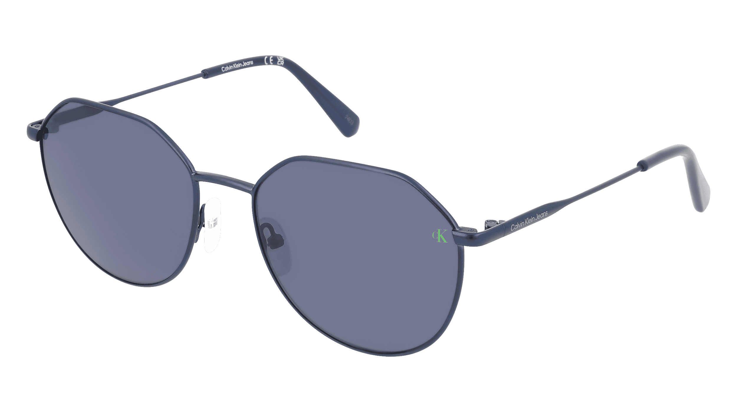 Calvin Klein CKJ23201S Unisex Zonnebril, blauw