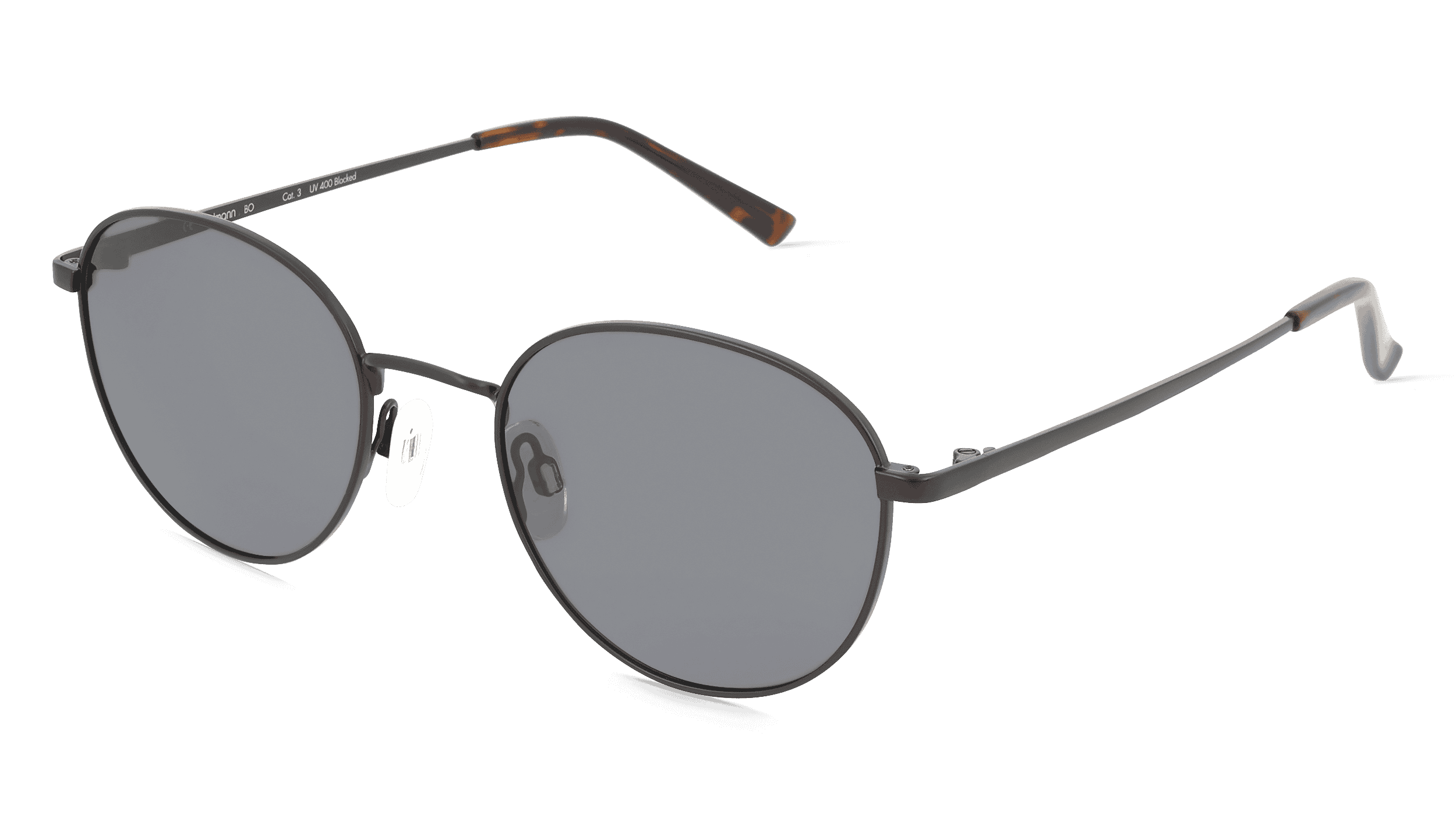 Fielmann BD 600 SUN CL BO Unisex Zonnebril, zwart mat