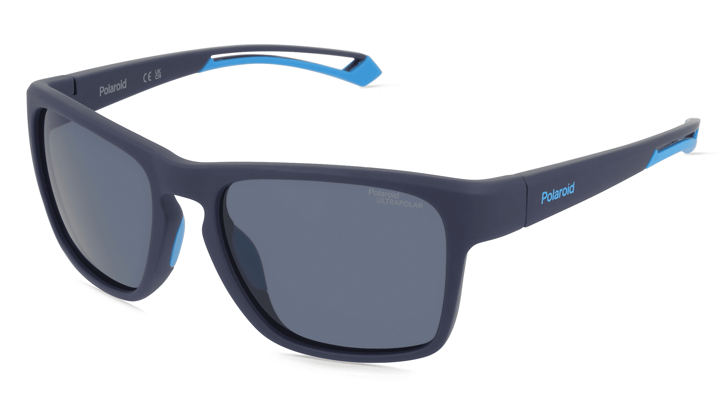 Polaroid PLD 7052/S Mannen Zonnebril, blauw mat
