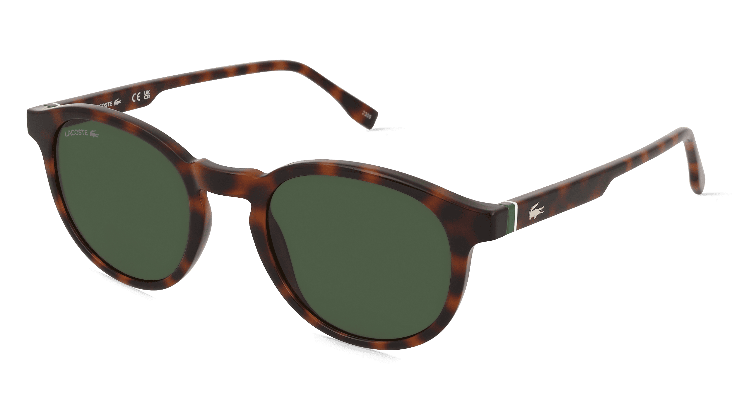 Lacoste L6030S Unisex Zonnebril, havana