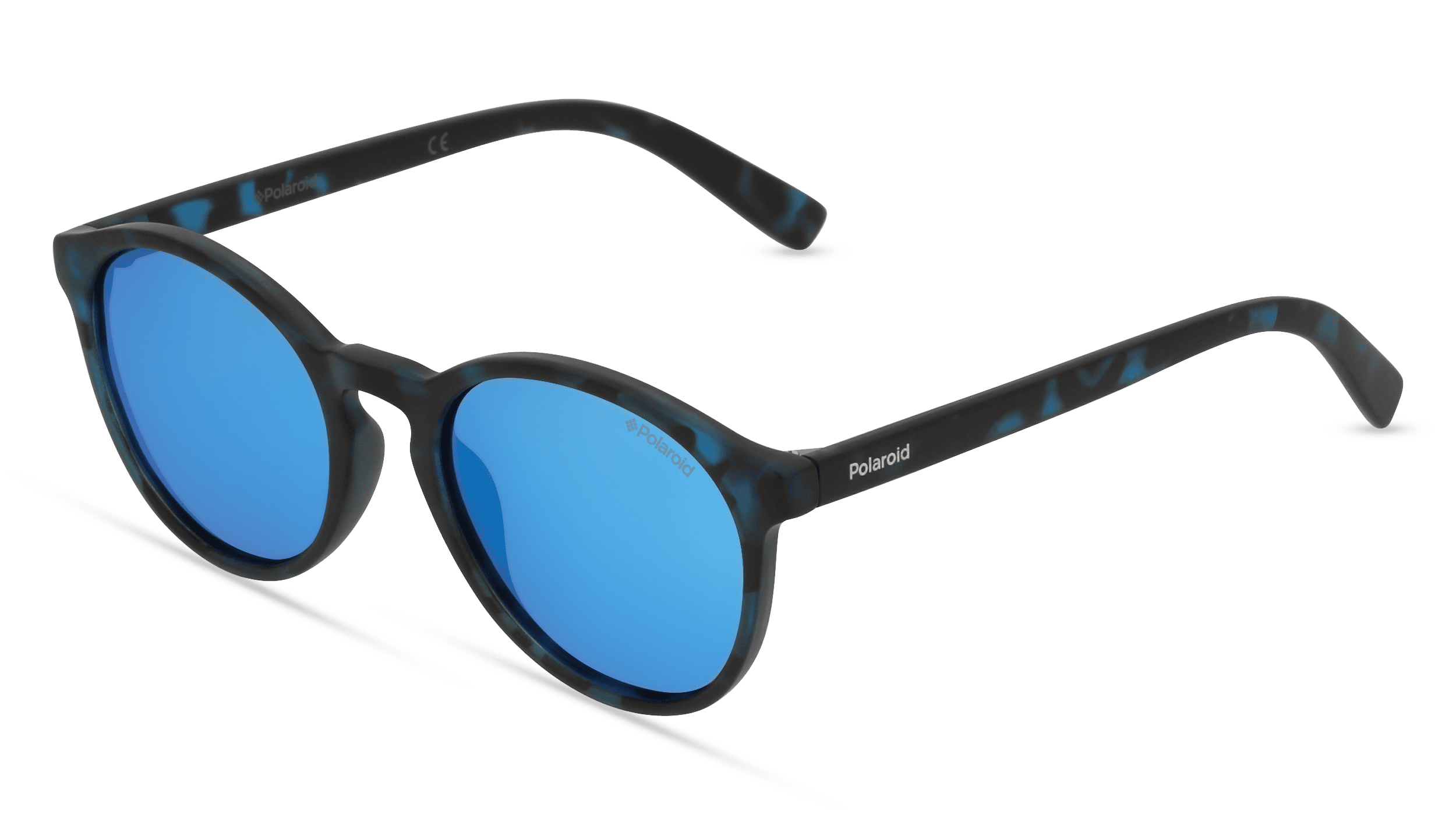 Polaroid PLD 8024/S Unisex Zonnebril, blauw havana