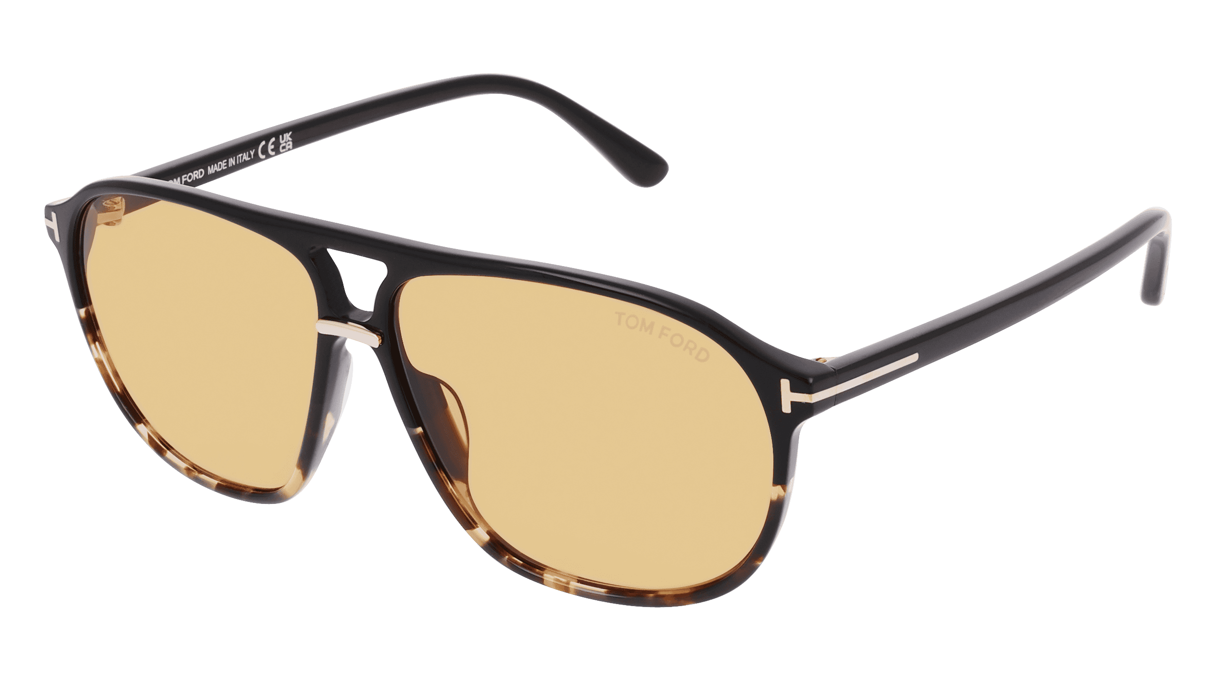 Tom Ford FT1026 BRUCE Unisex Zonnebril, zwart