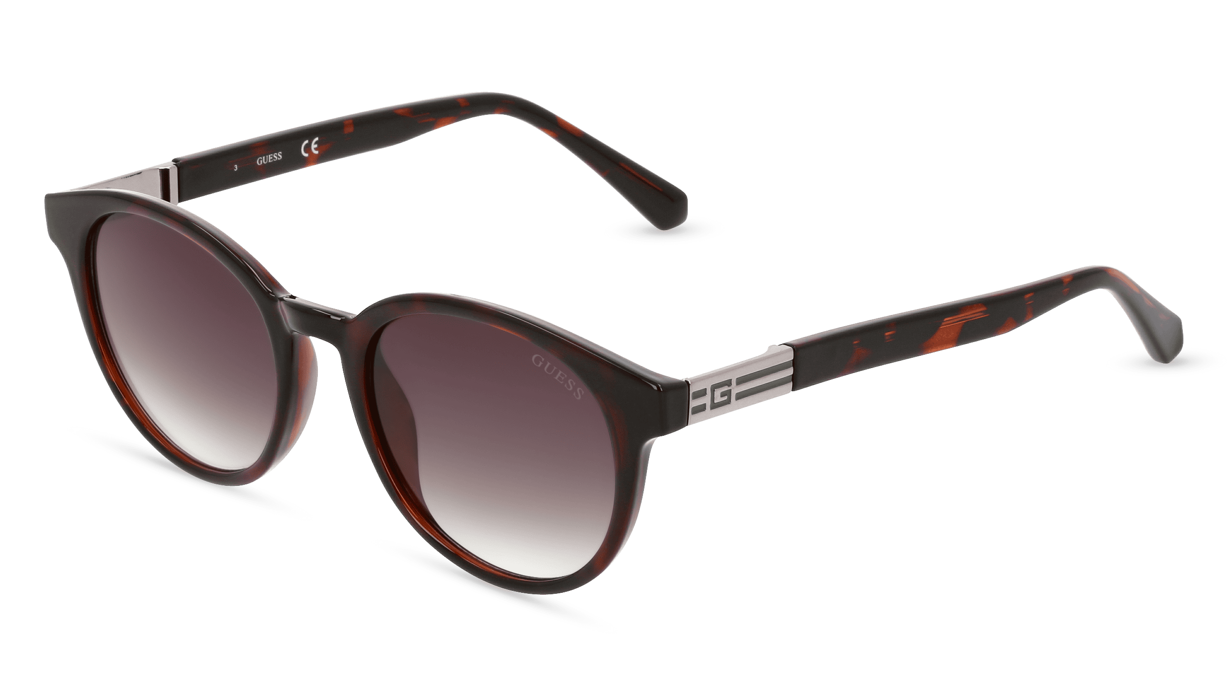GUESS GU00040 Unisex Zonnebril, Havanna donker