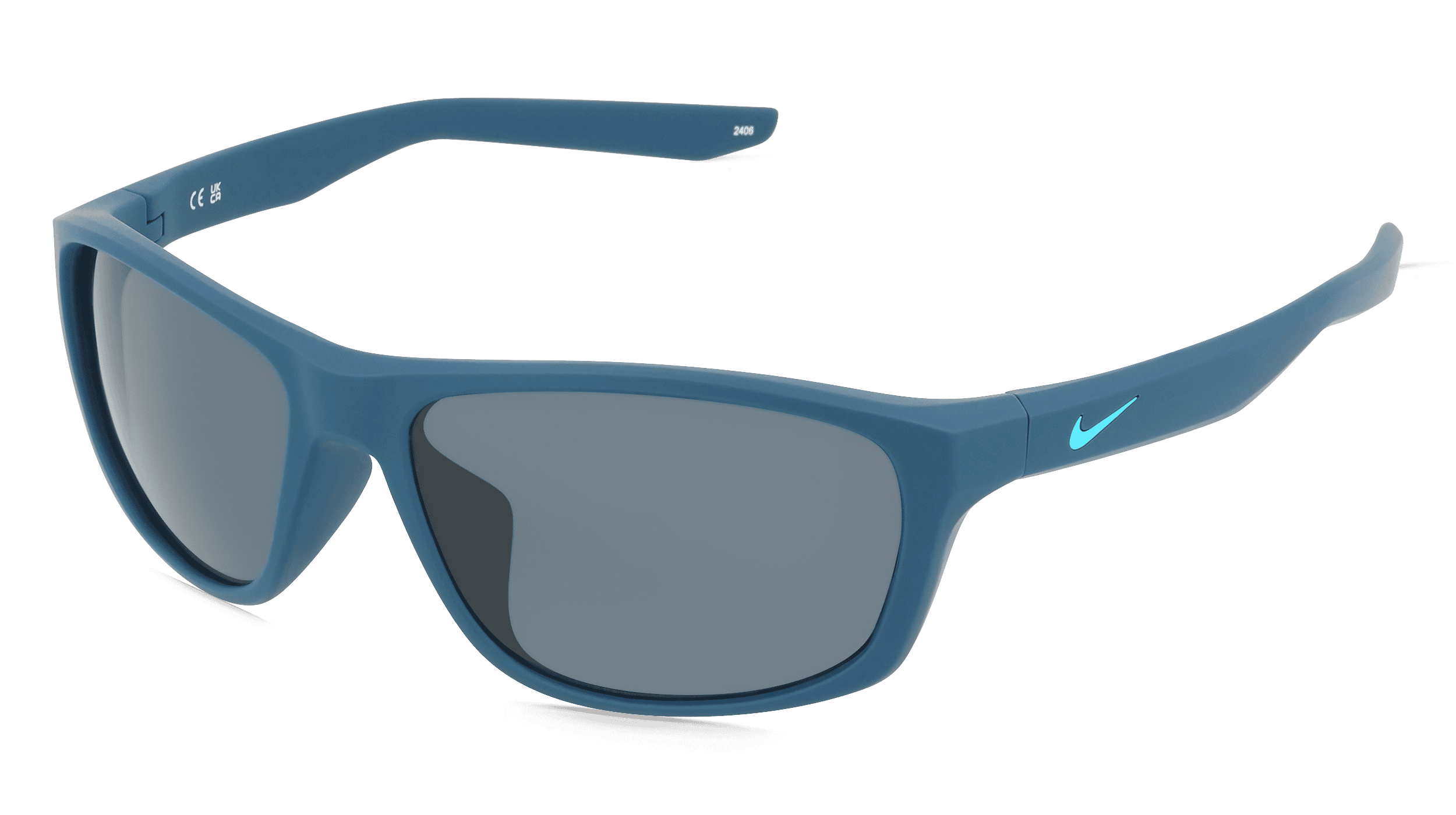 Nike LYNK FD1806 Unisex Zonnebril, blauw mat