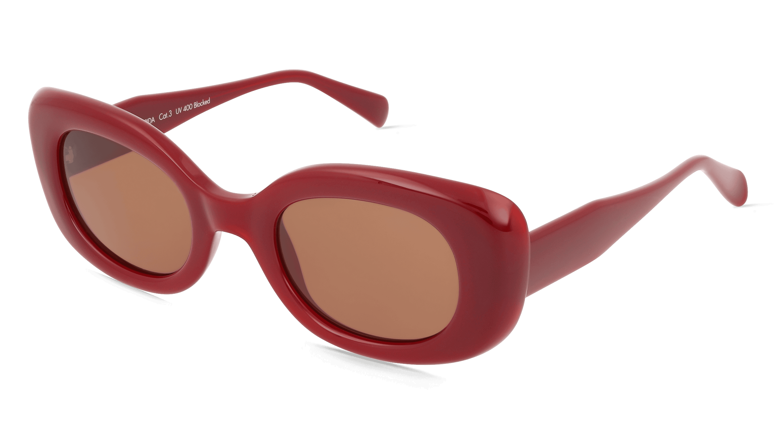 Fielmann MC 625 SUN FA FRIDA Vrouwen Zonnebril, Bordeaux glanzend