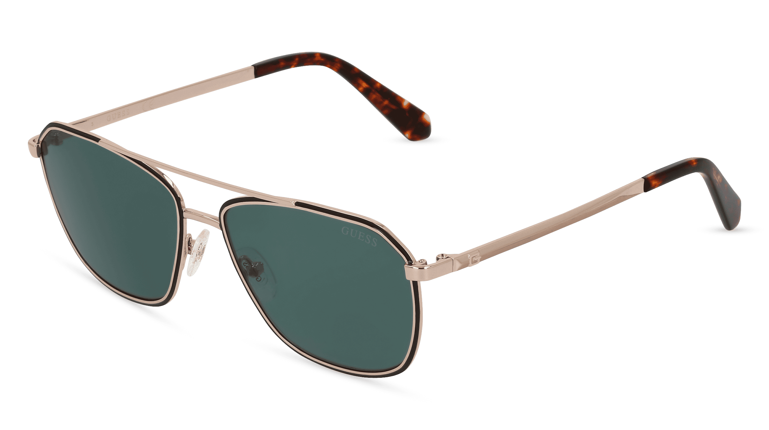 GUESS GU00046 Unisex Zonnebril, grijs goud
