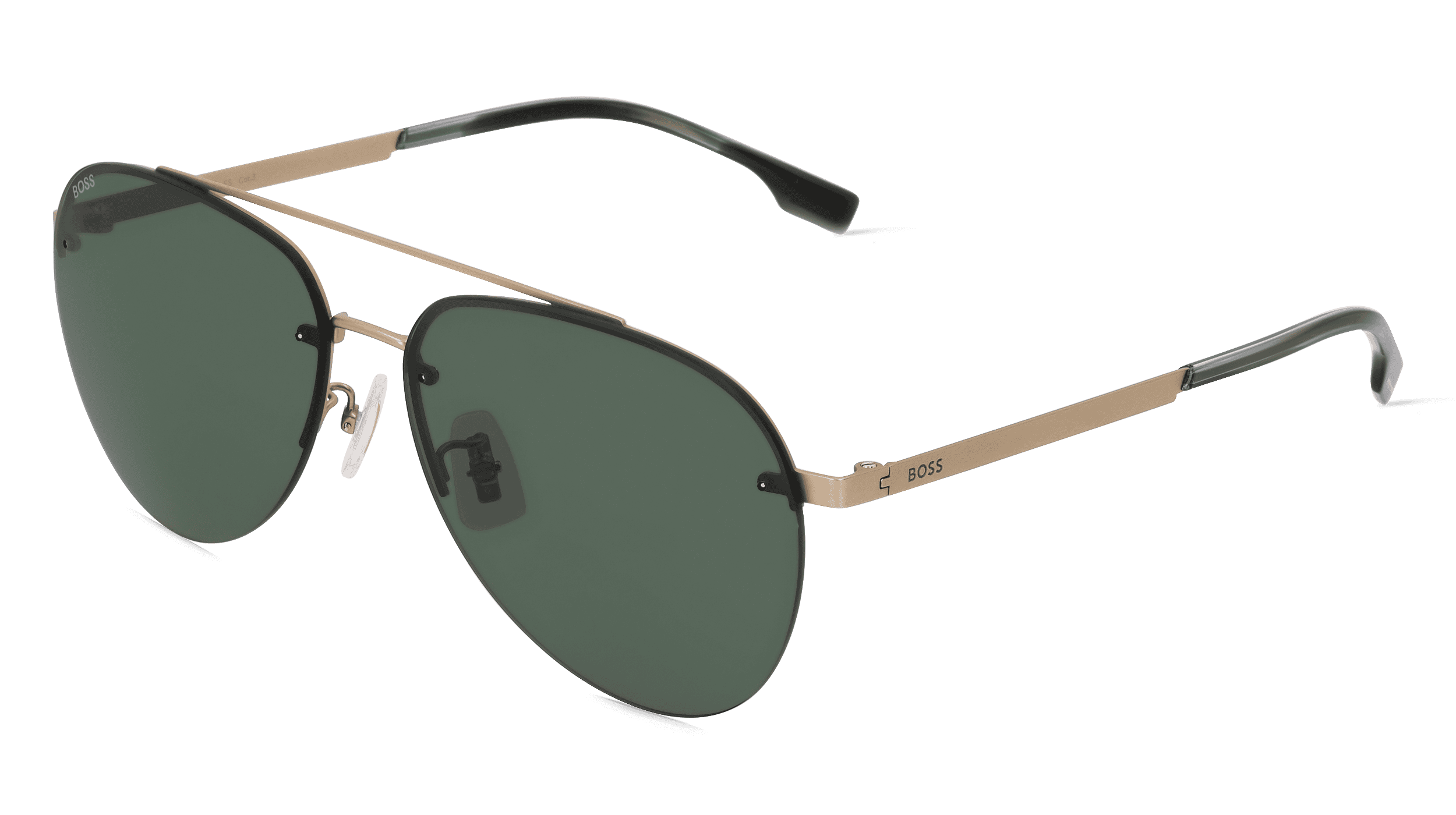 Boss 1537/F/SK Mannen Zonnebril, goud mat