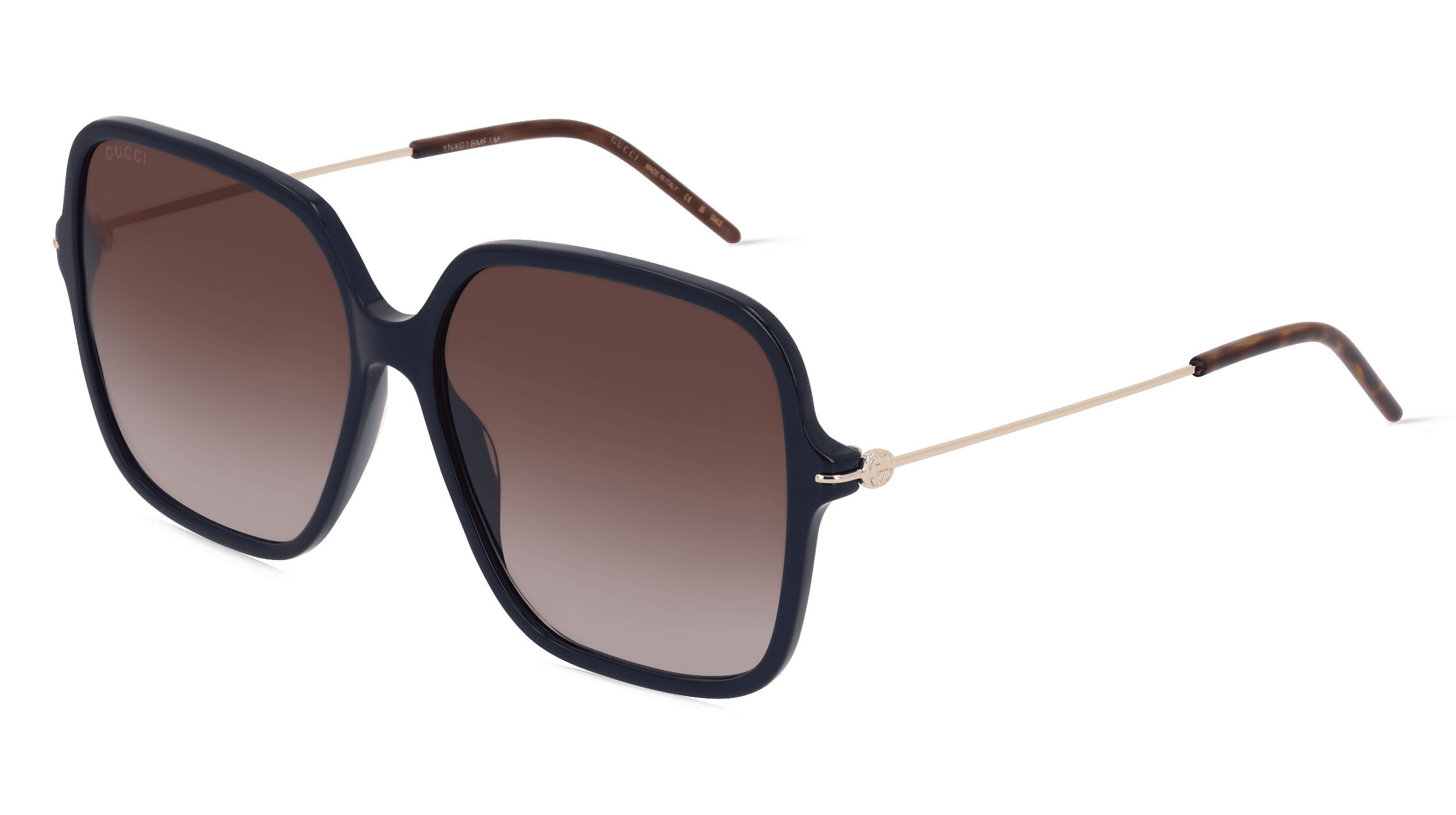 GUCCI GG1267S Vrouwen Zonnebril, Blauw donker