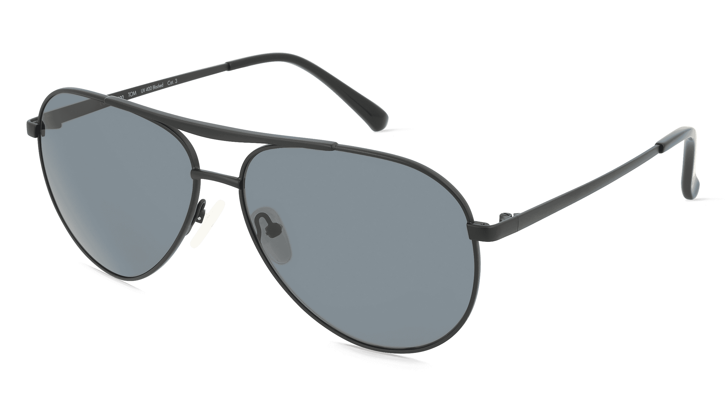 Fielmann BD 568 SUN CL TOM Mannen Zonnebril, zwart mat