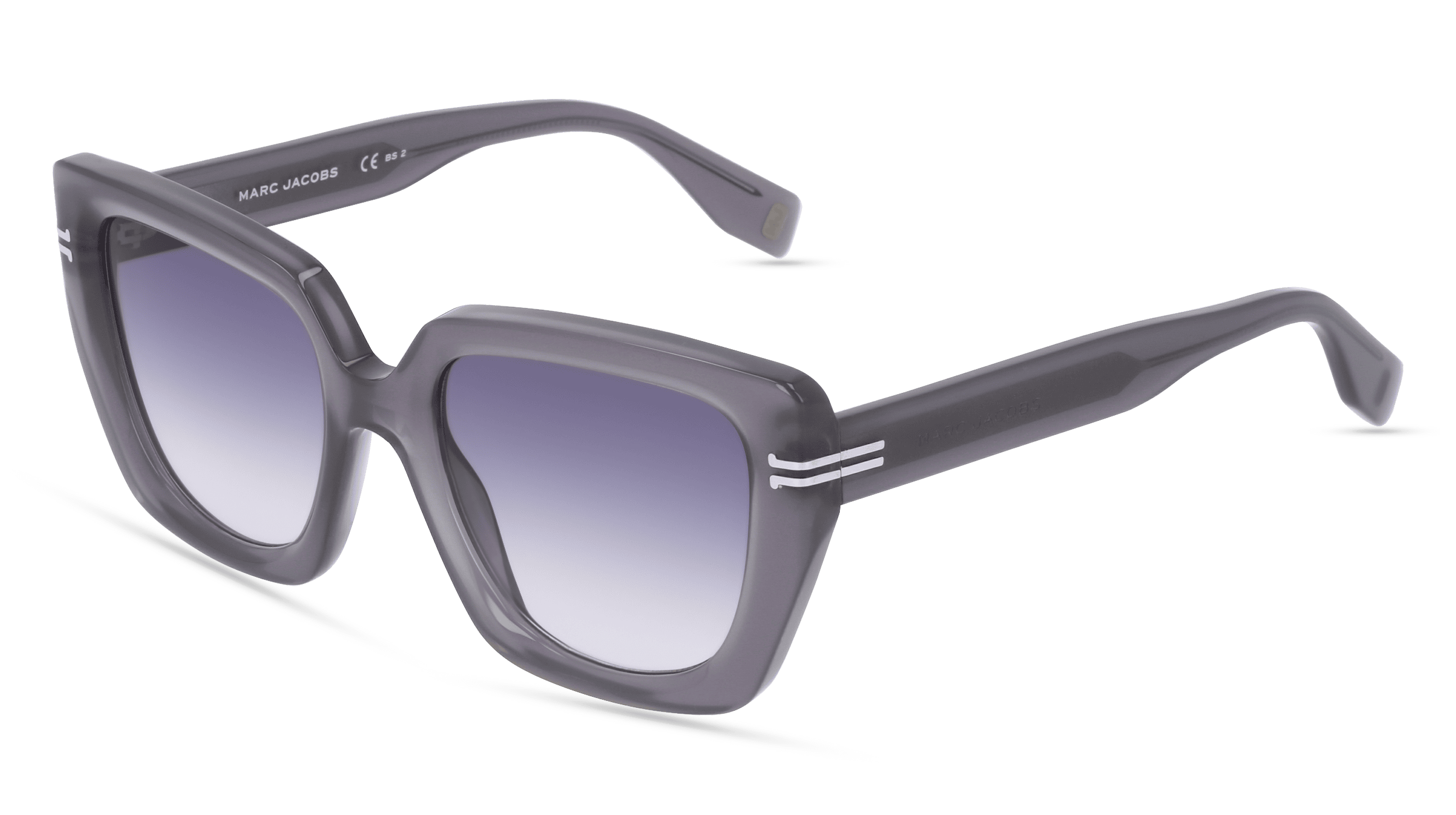 Marc Jacobs MJ 1051/S Vrouwen Zonnebril, grijs transparant