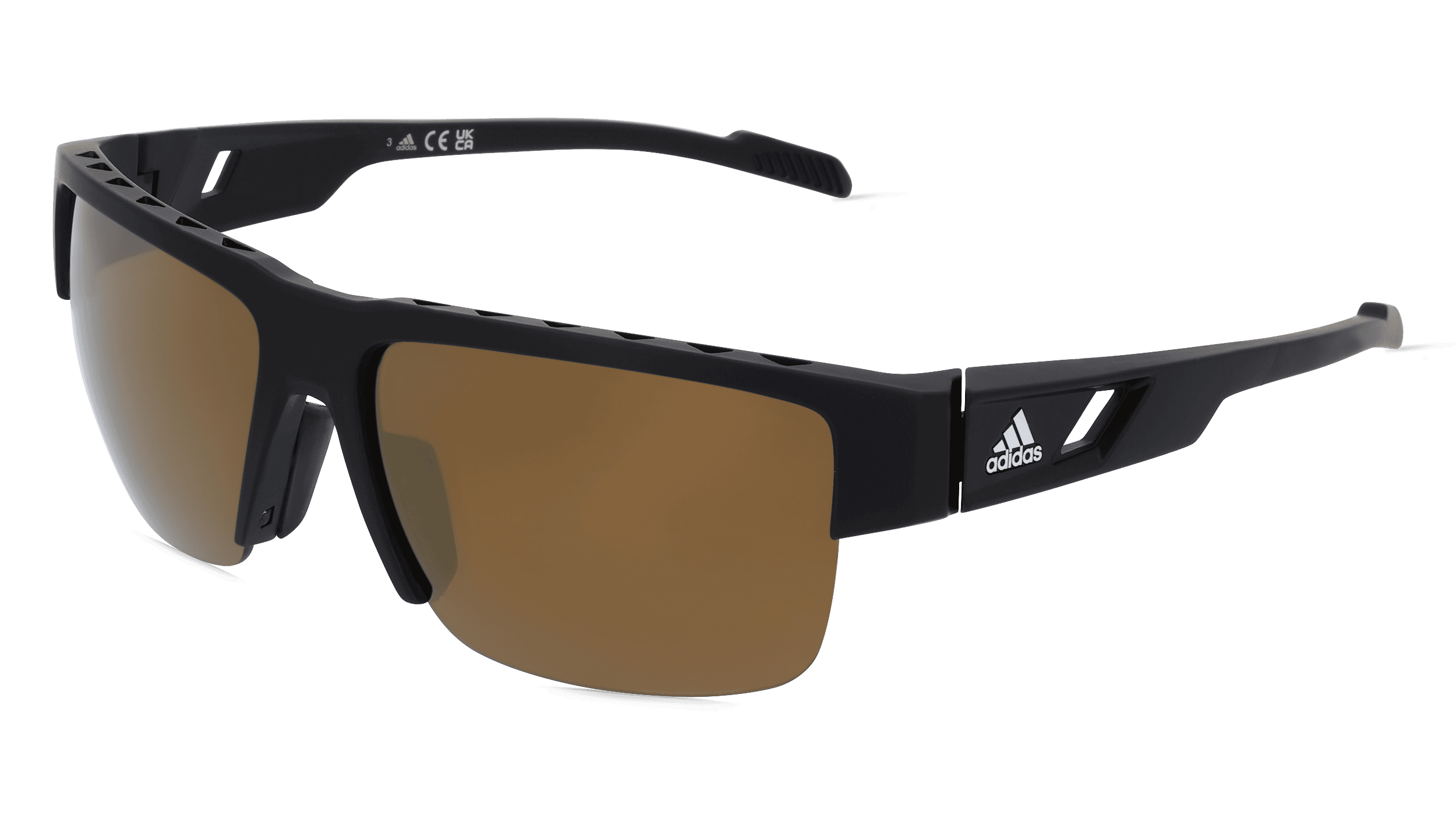 Adidas SP0070 Unisex Zonnebril, zwart mat