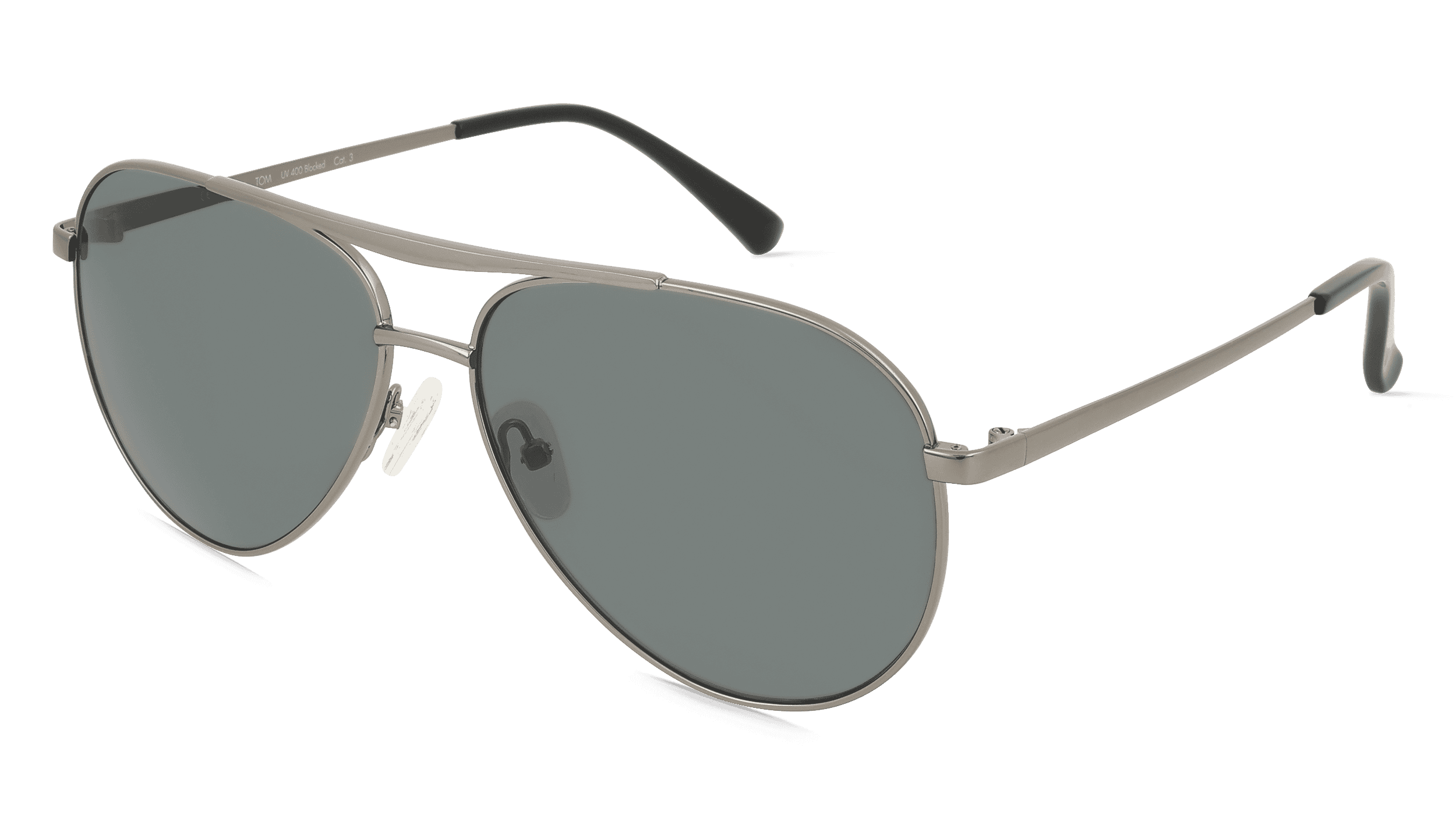Fielmann BD 568 SUN CL TOM Mannen Zonnebril, Gun glanzend
