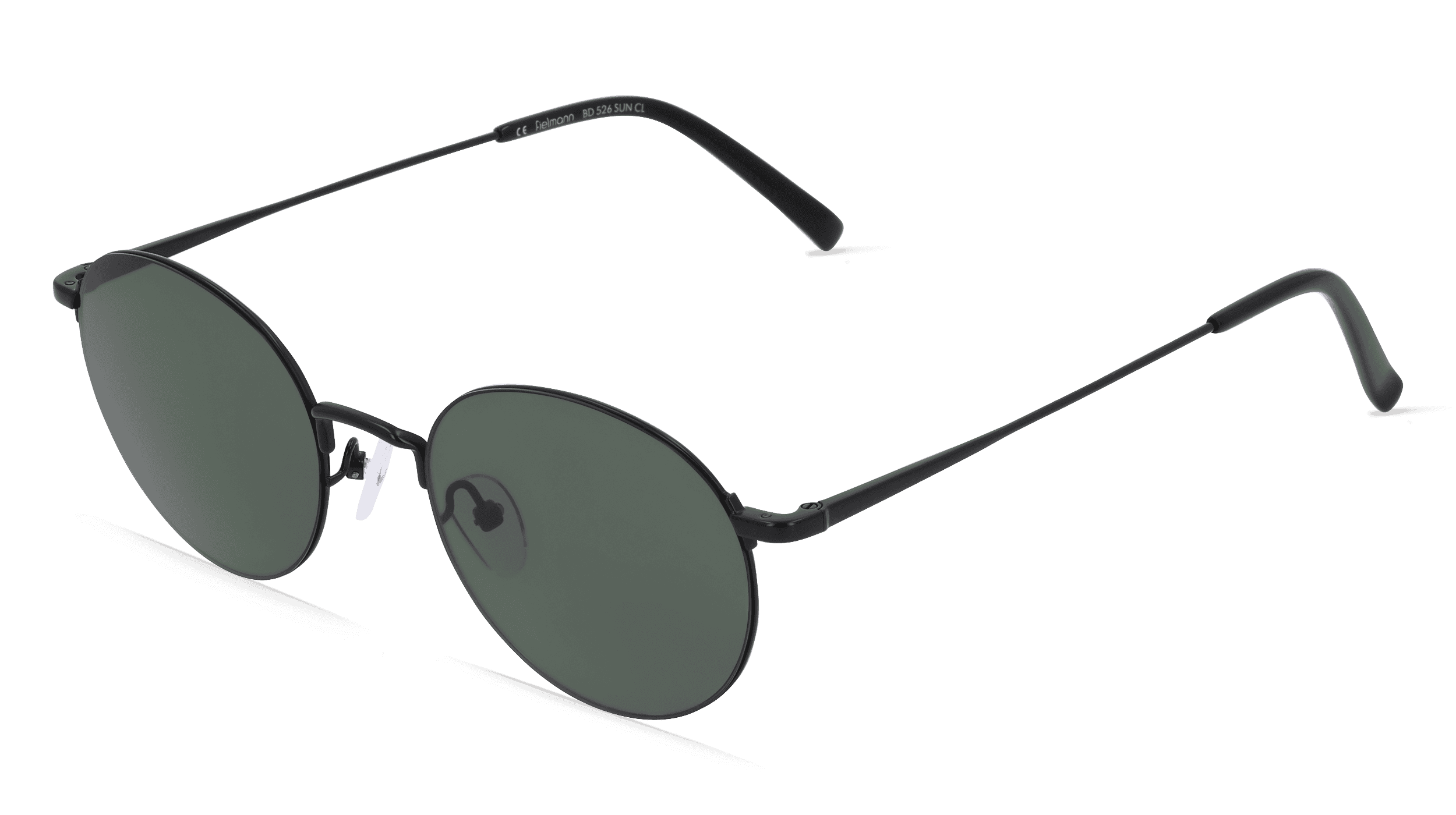 Ayla Sun Unisex Zonnebril, zwart mat