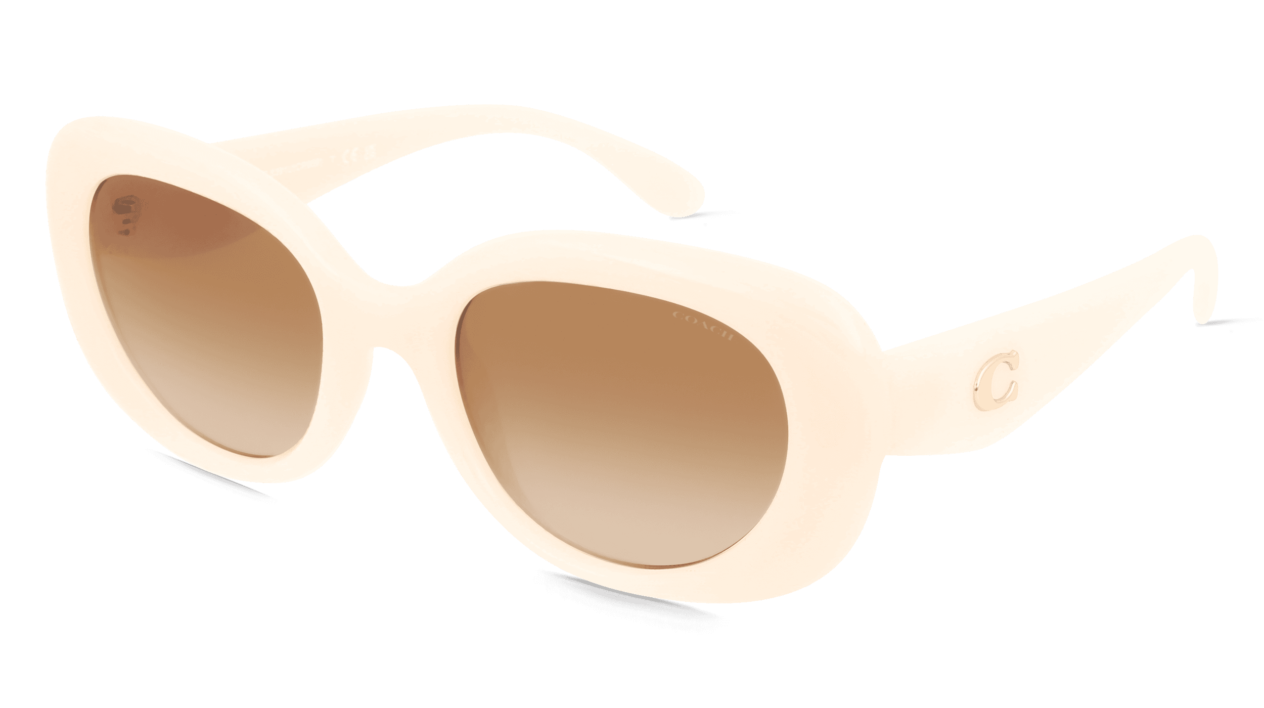 Coach 0HC8391U Vrouwen Zonnebril, Blauw beige